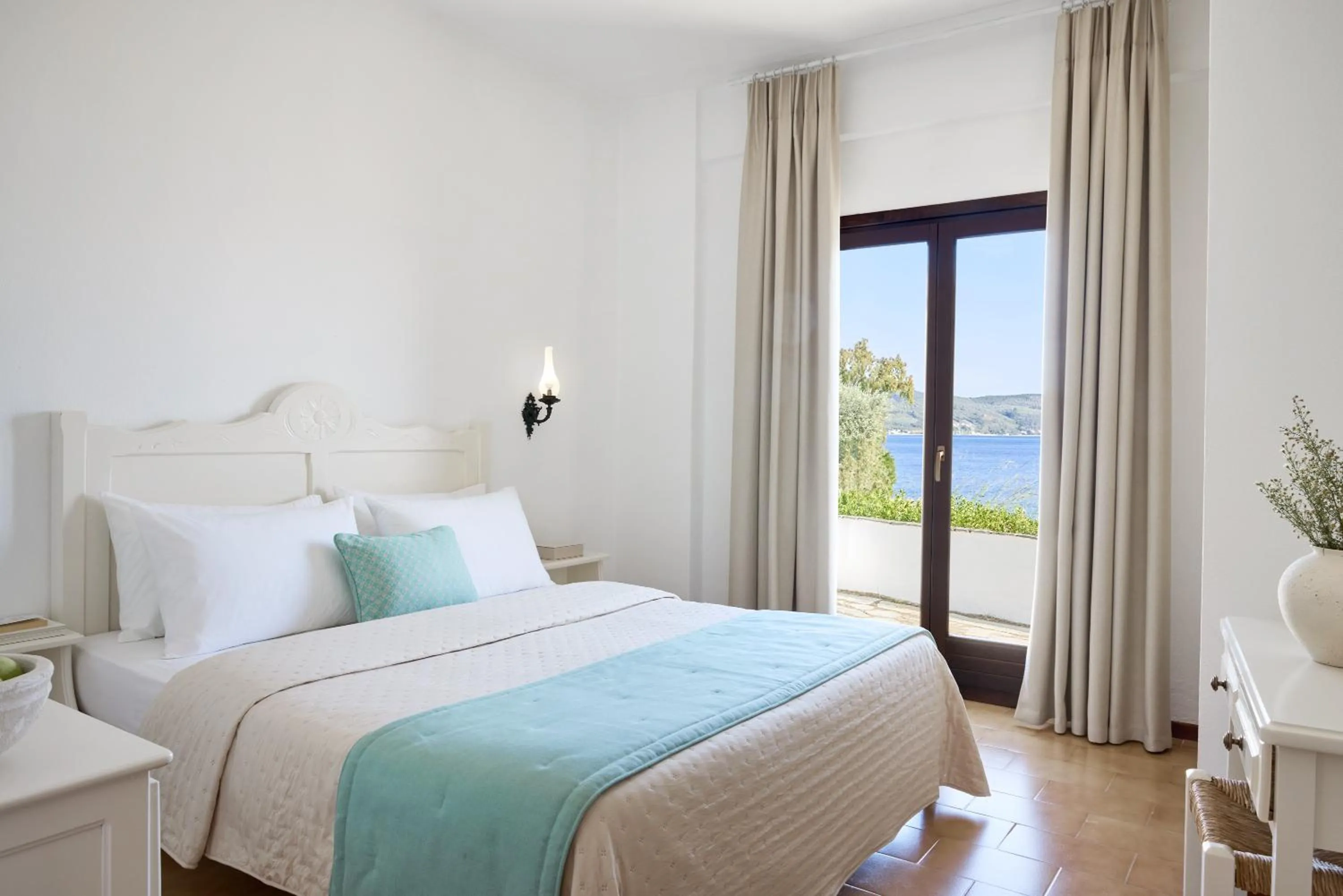 Property building, Bed in Leda Village Resort