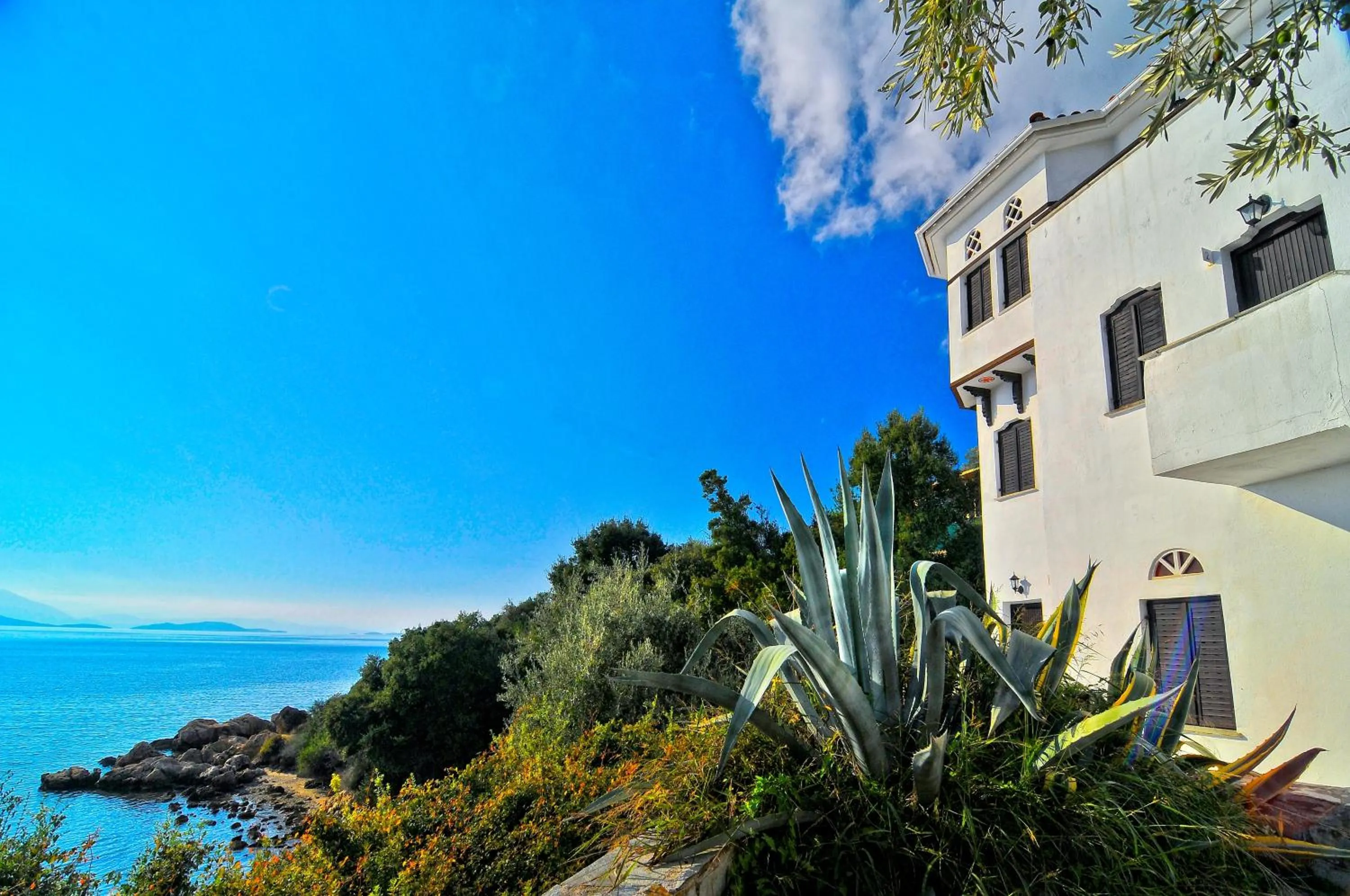Facade/entrance in Leda Village Resort