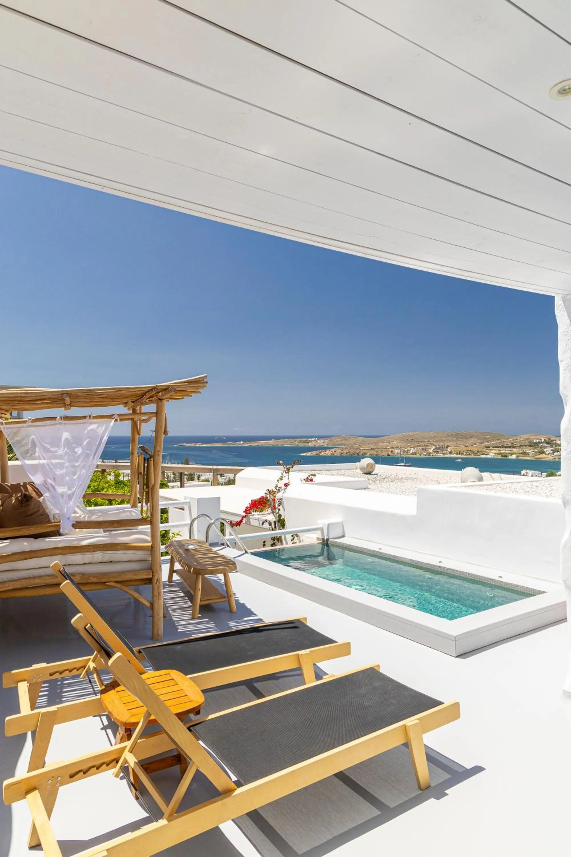 Swimming pool in Paros Palace - Adults Only