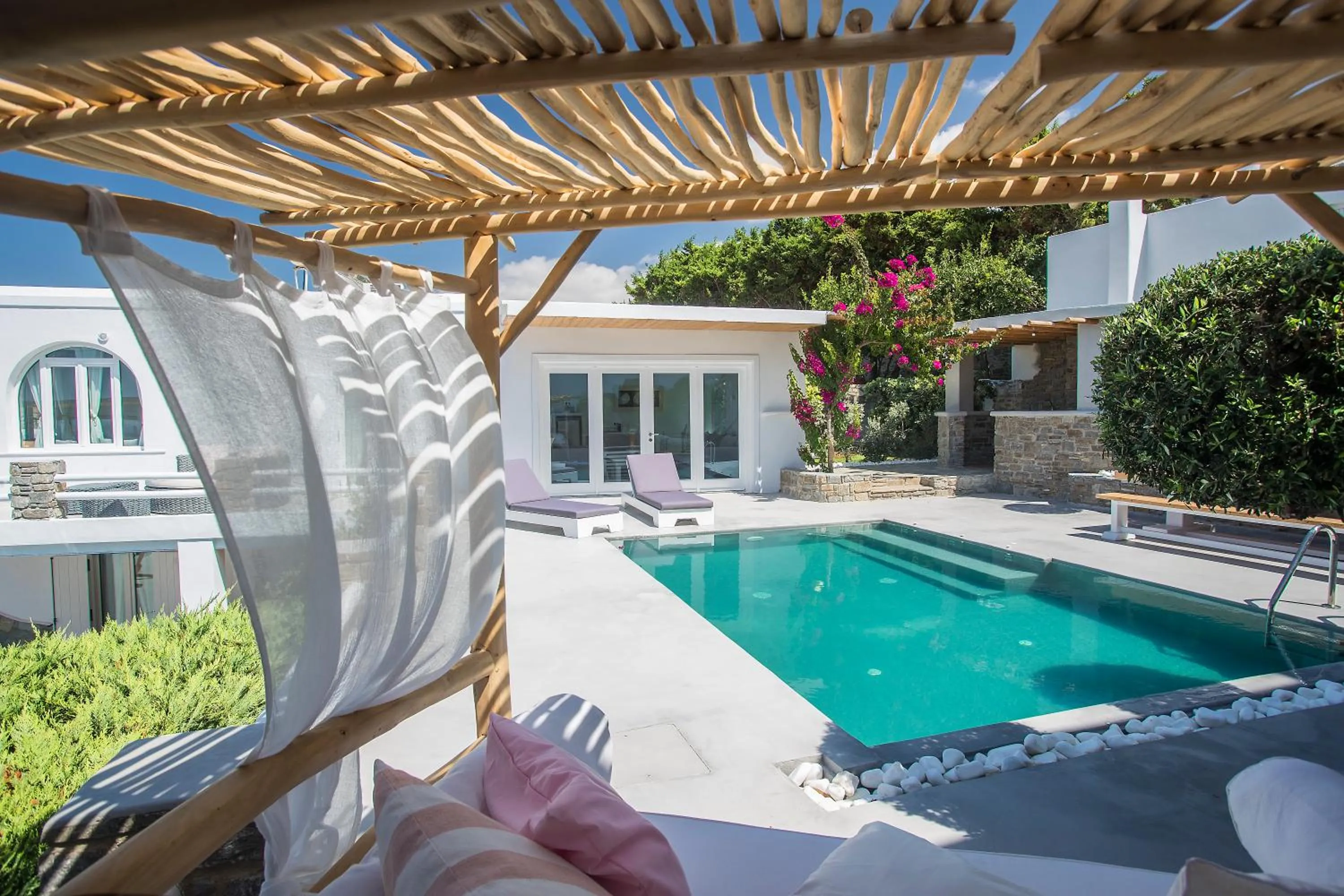 Swimming pool in Paros Palace - Adults Only
