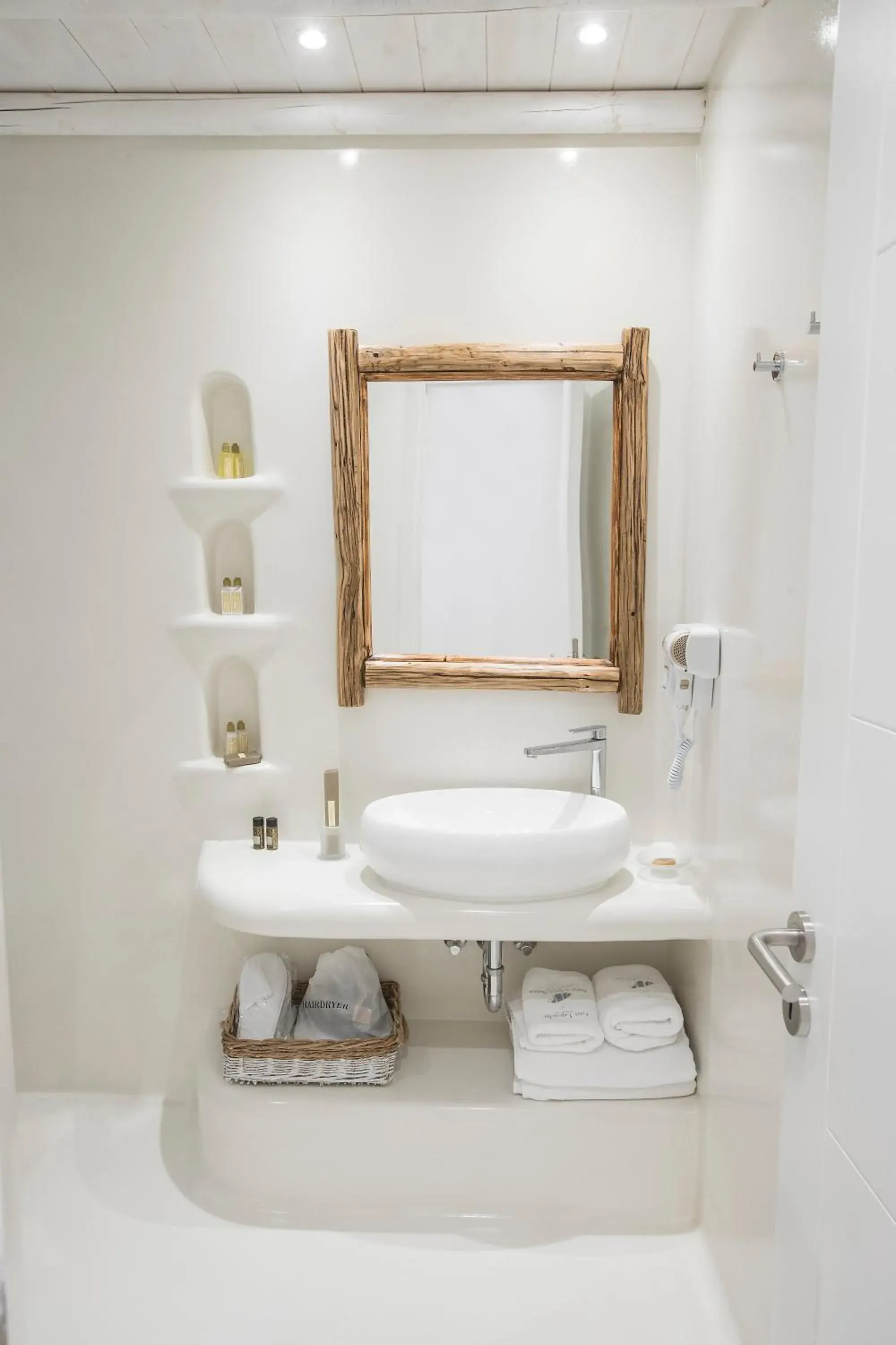 Bathroom in Paros Palace - Adults Only Bathroom in Paros Palace - Adults Only