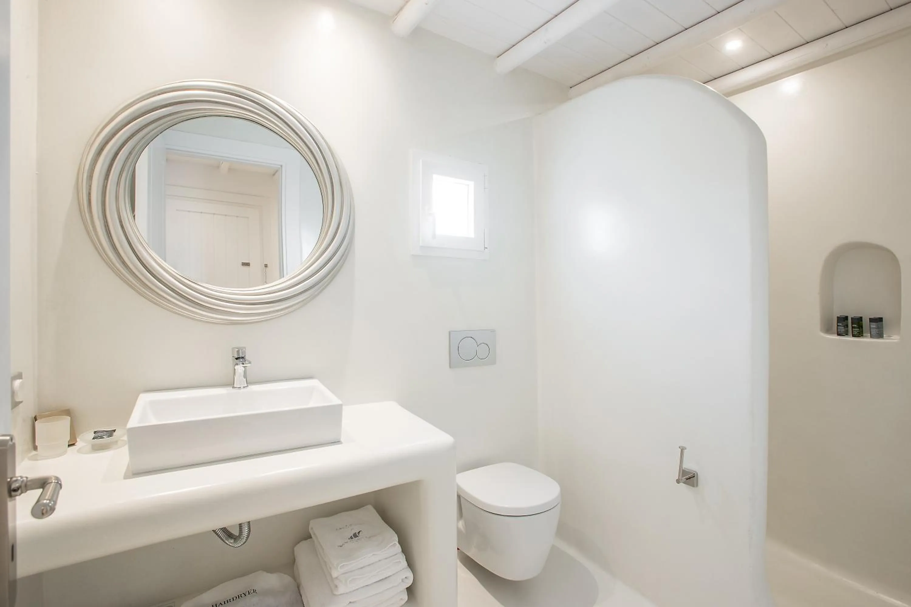 Bathroom in Paros Palace - Adults Only