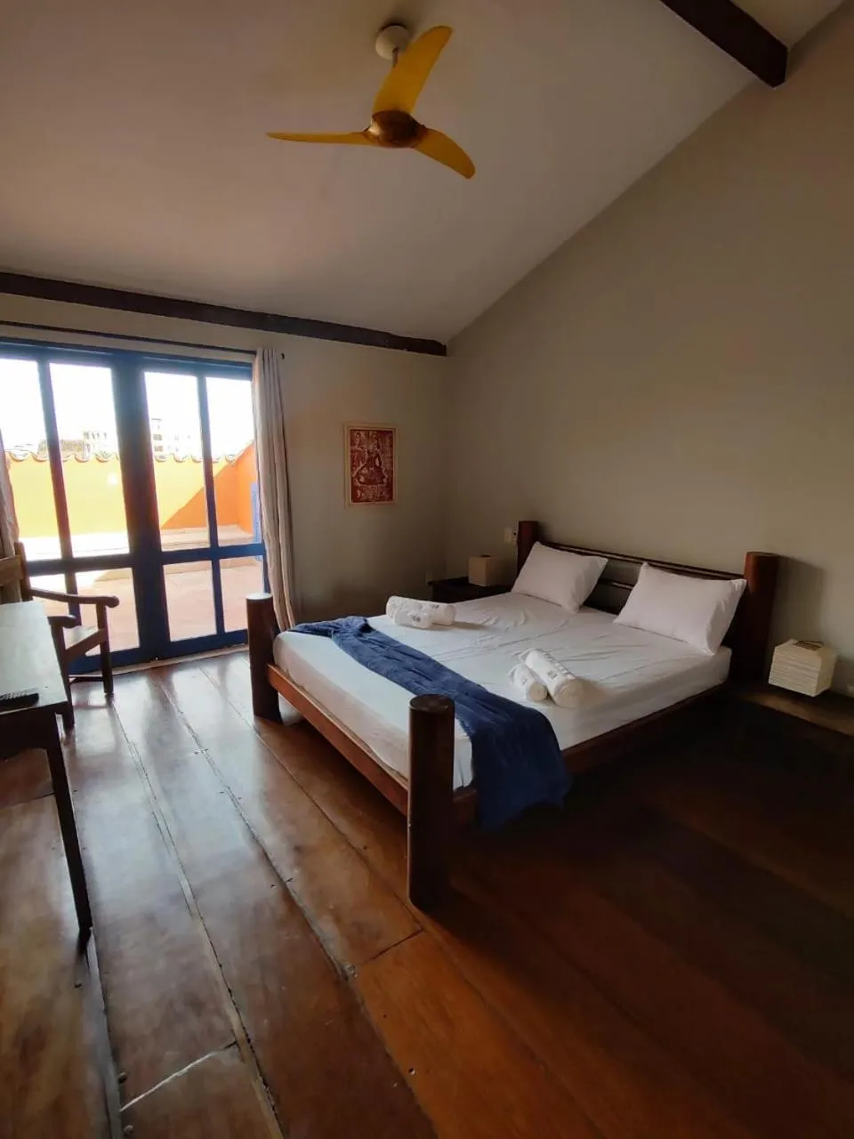 Bed in Hotel Villa Salvador