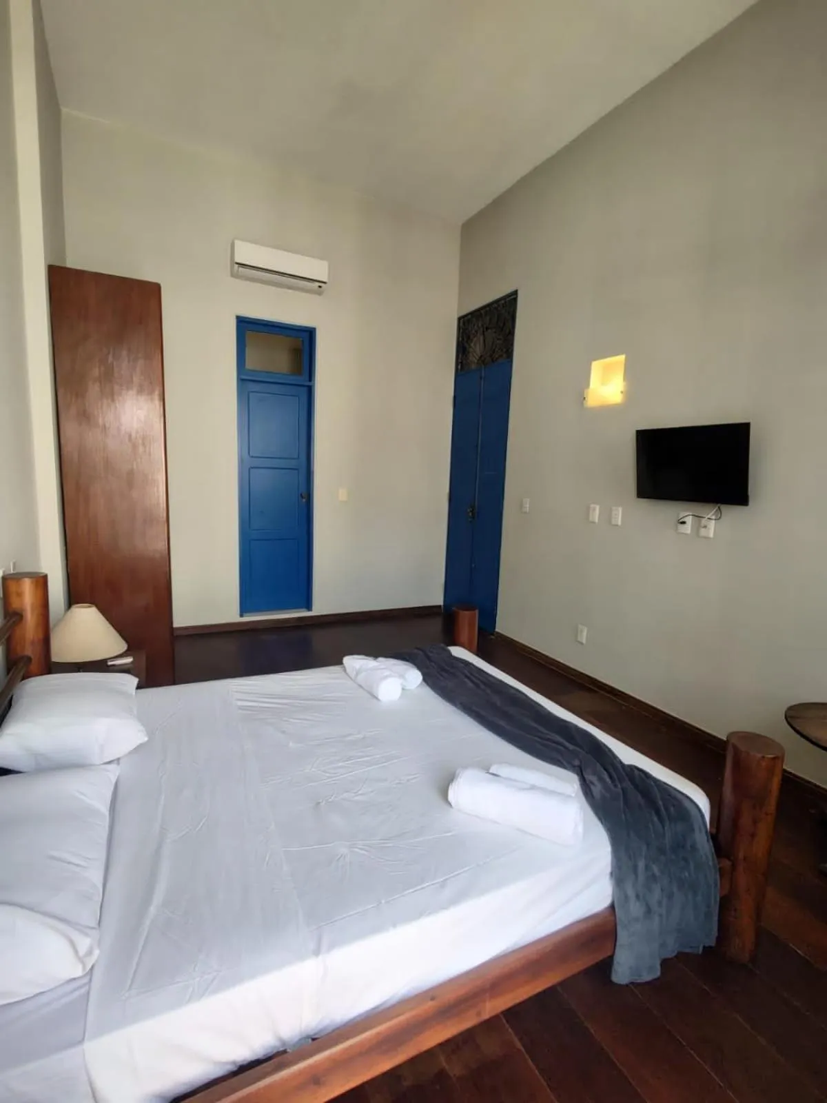 Bed in Hotel Villa Salvador