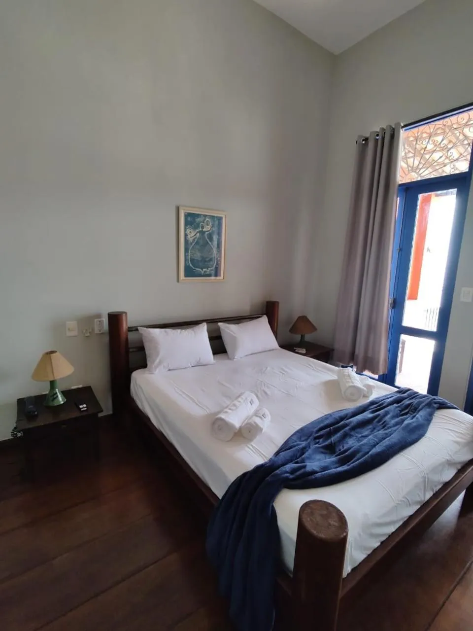 Bed in Hotel Villa Salvador