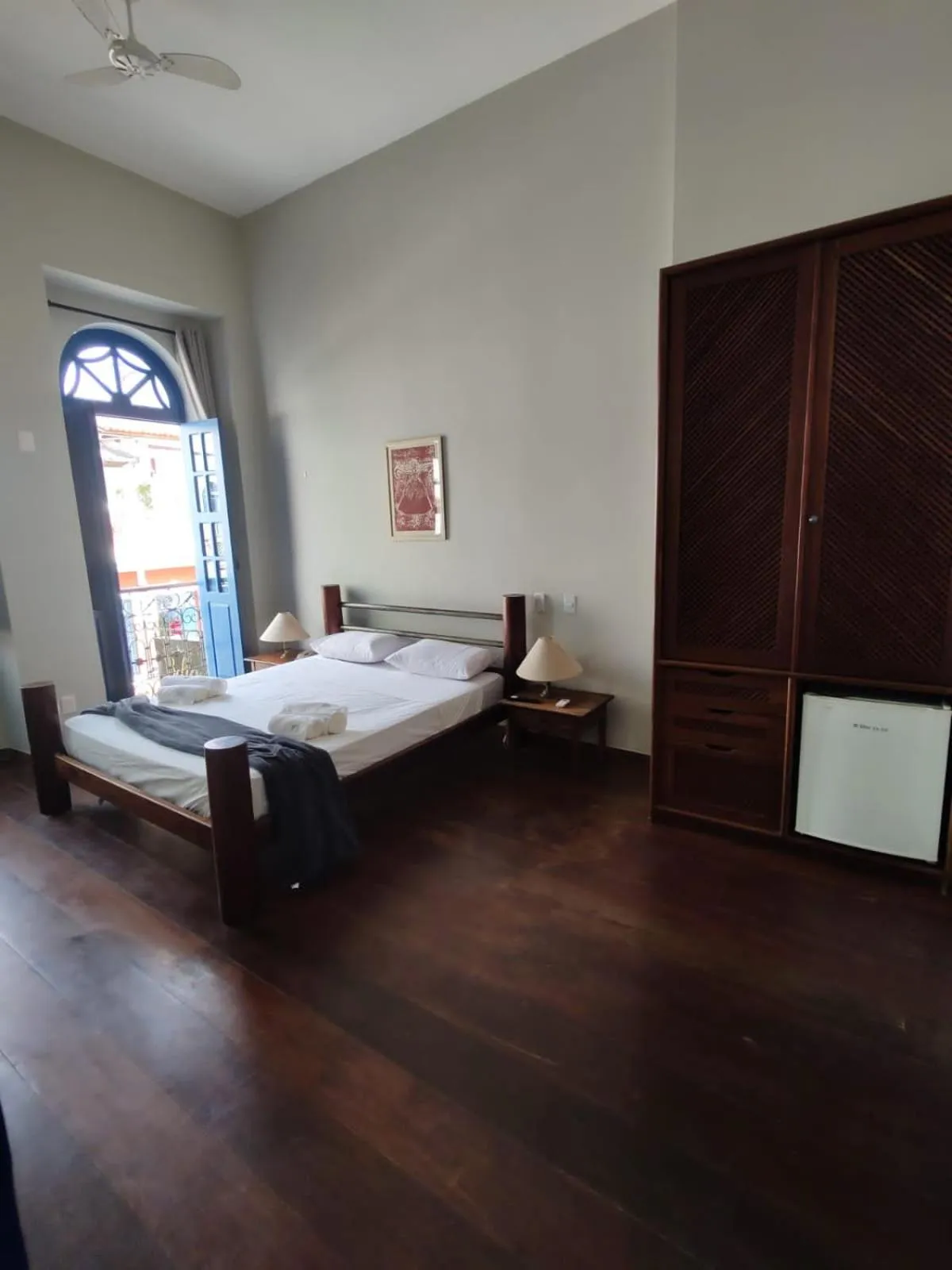 Bed in Hotel Villa Salvador