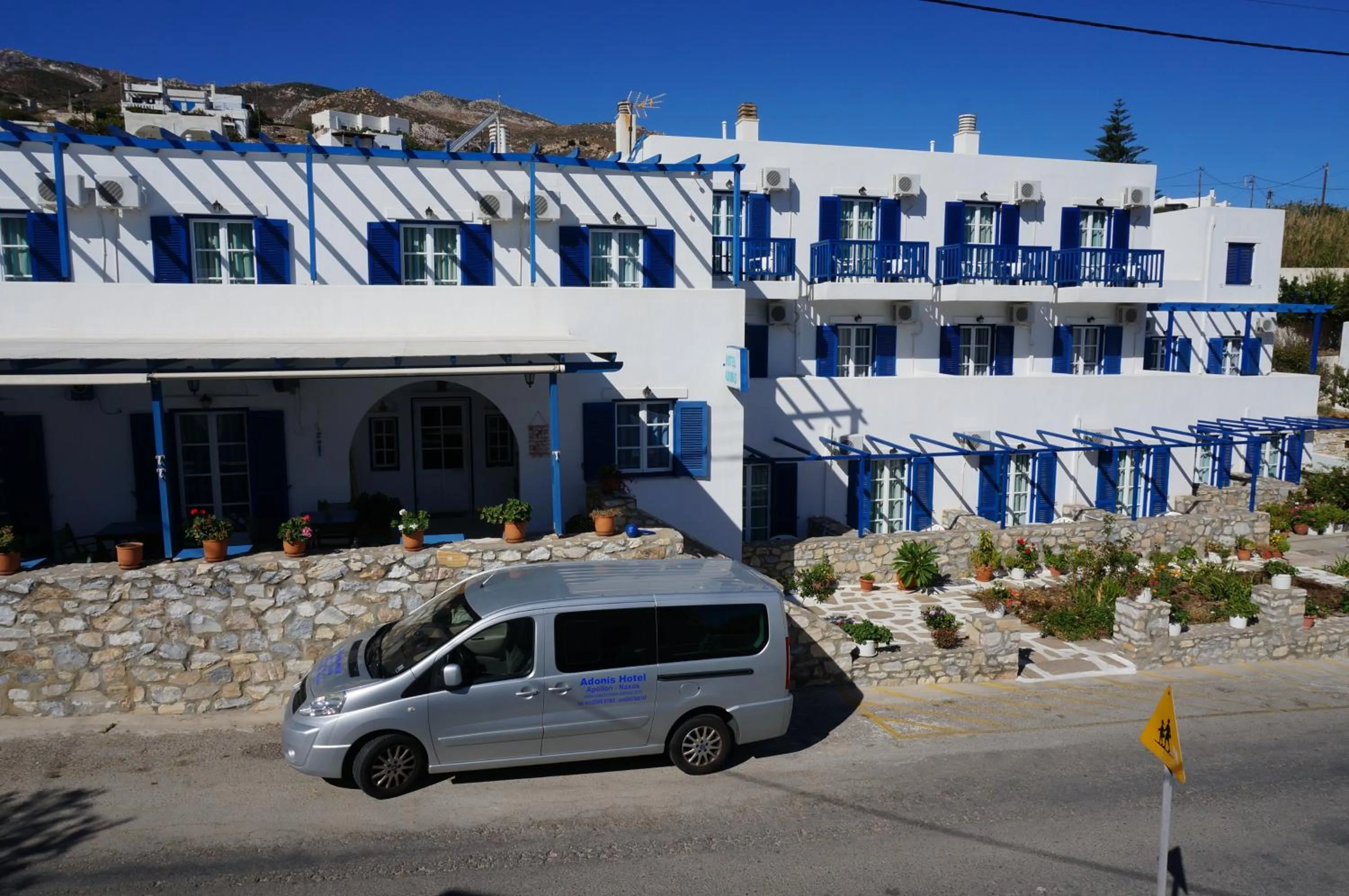 Property building in Adonis Hotel Naxos