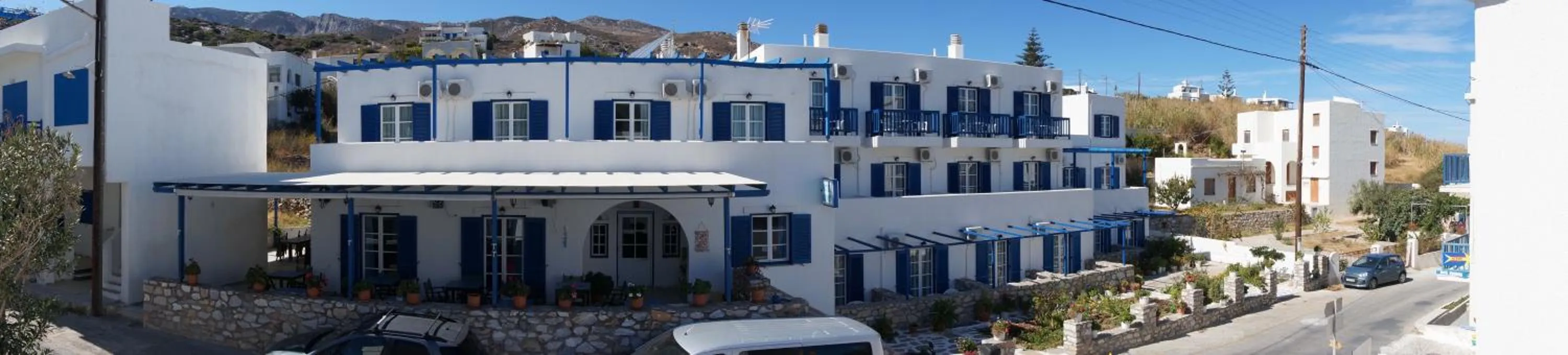 Property building in Adonis Hotel Naxos
