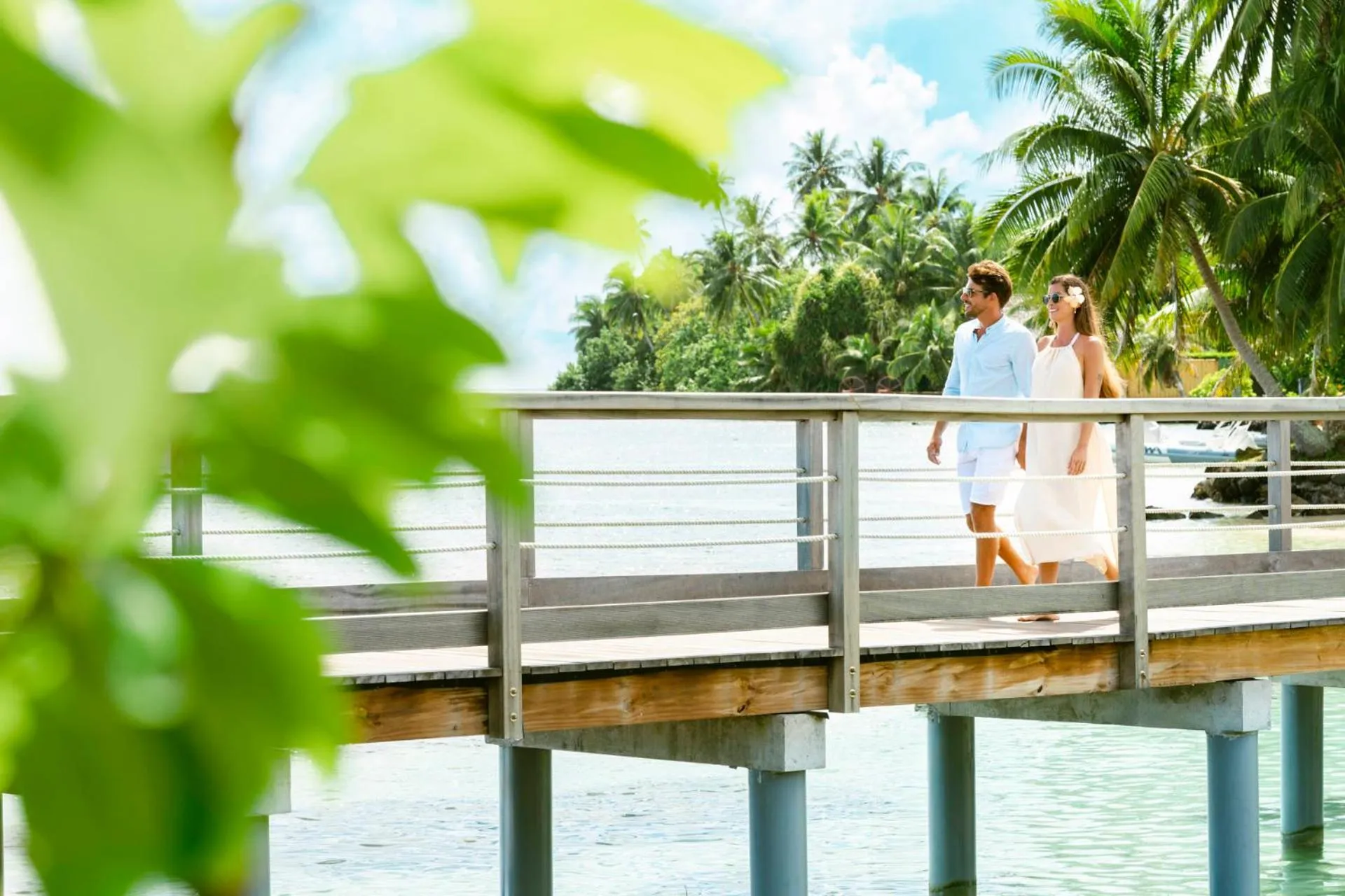 People in Cook's Bay Hotel & Suites