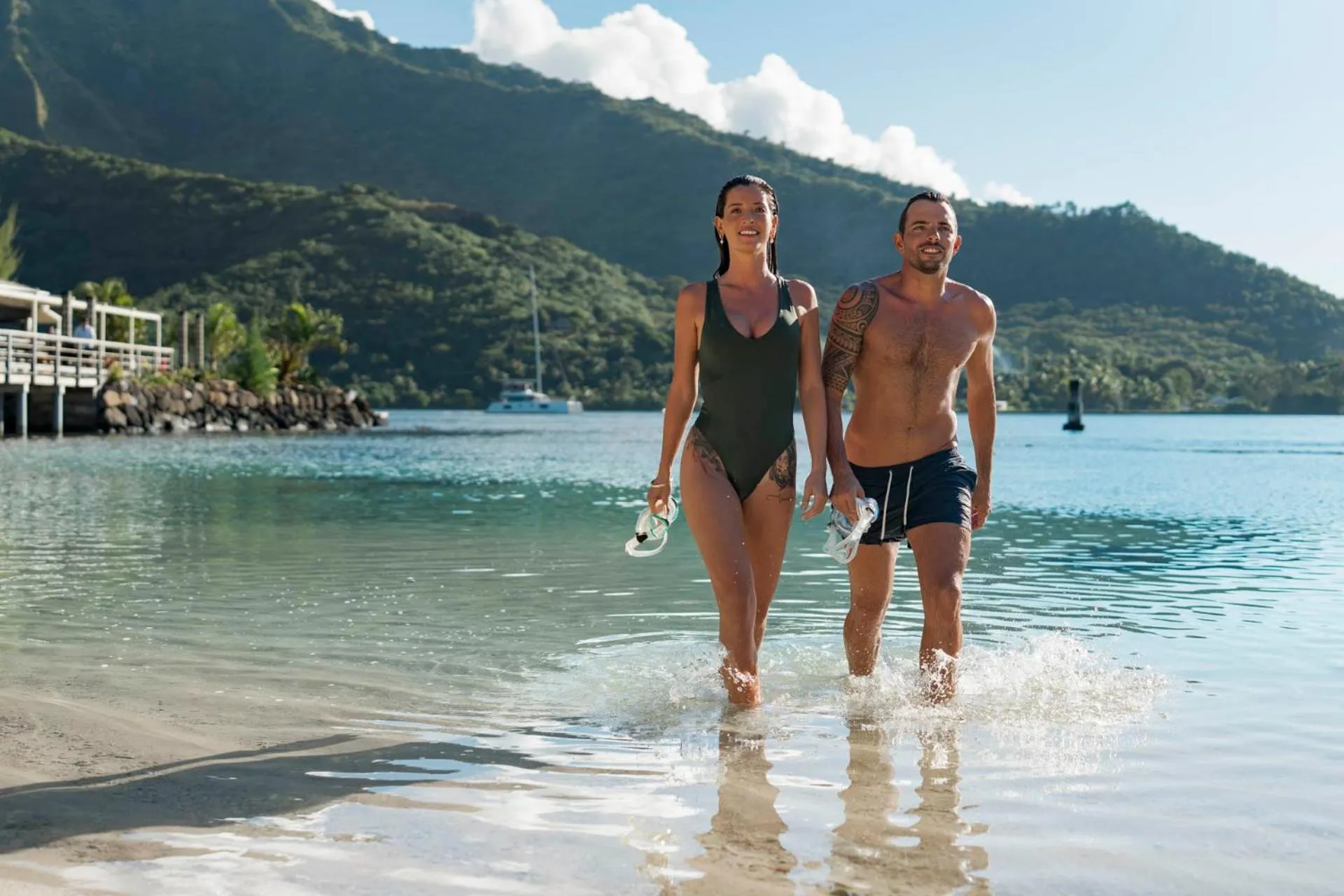 Beach in Cook's Bay Hotel & Suites