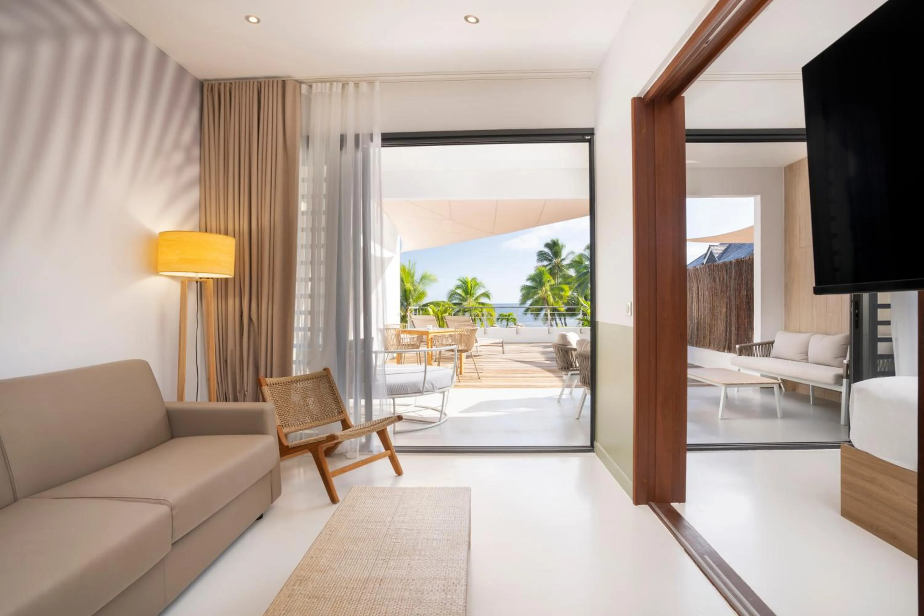 Photo of the whole room, Bed in Cook's Bay Hotel & Suites