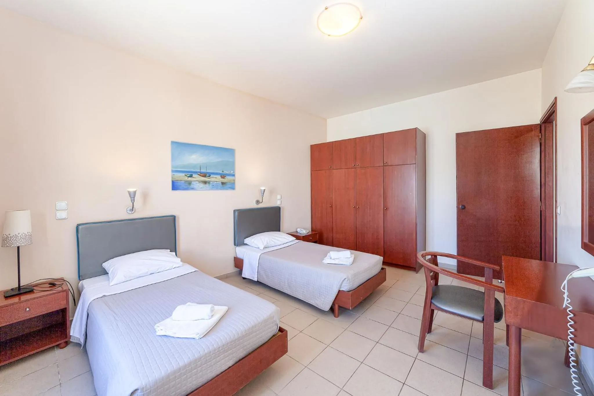 Bed in Olympic Suites