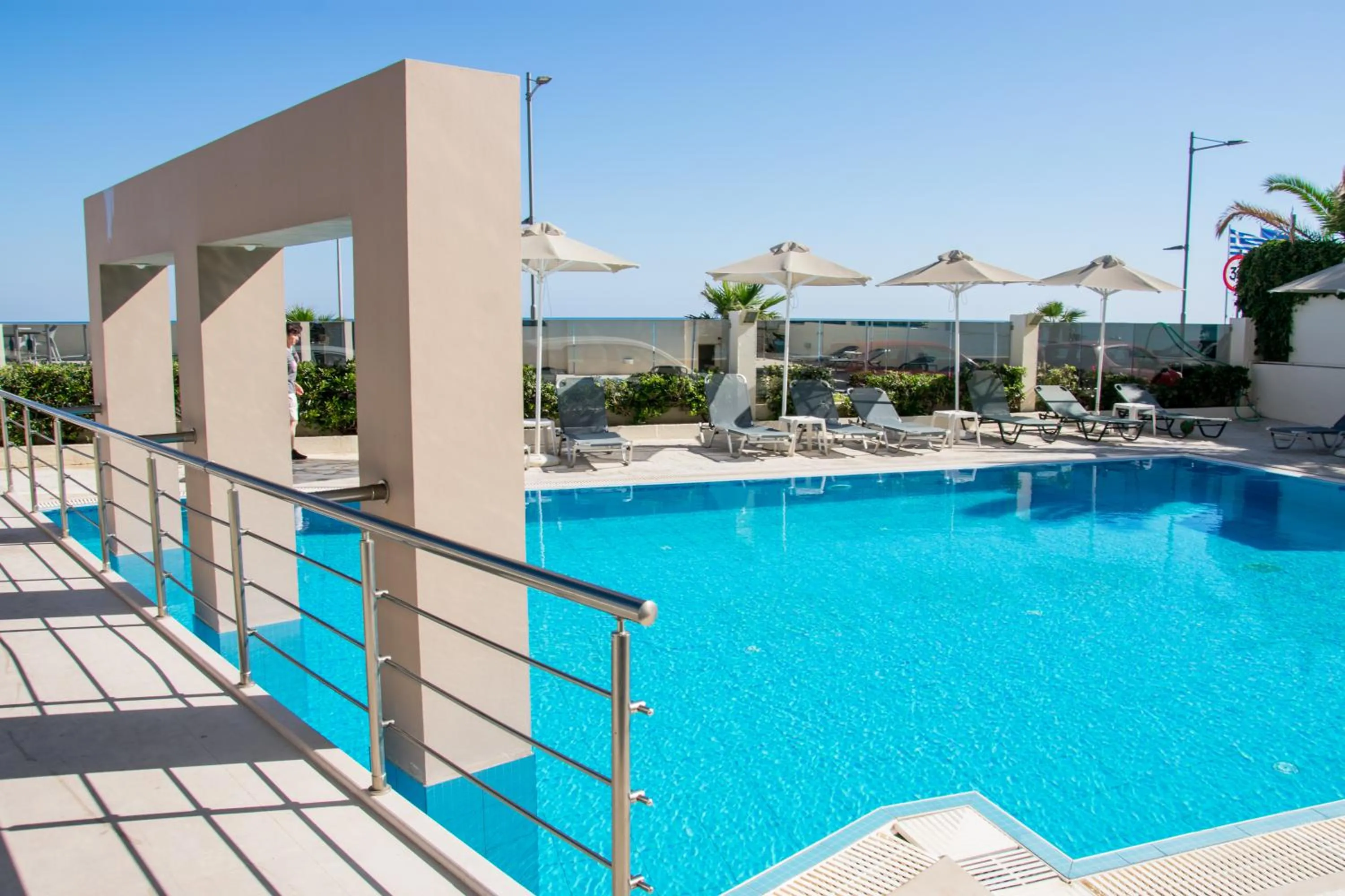 Swimming pool in Olympic Suites