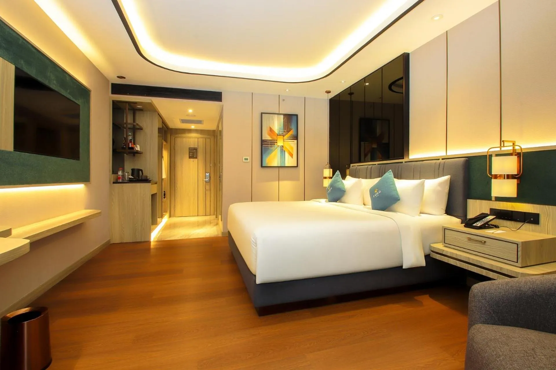 Bedroom, Bed in FUGO Hotel Banjarmasin