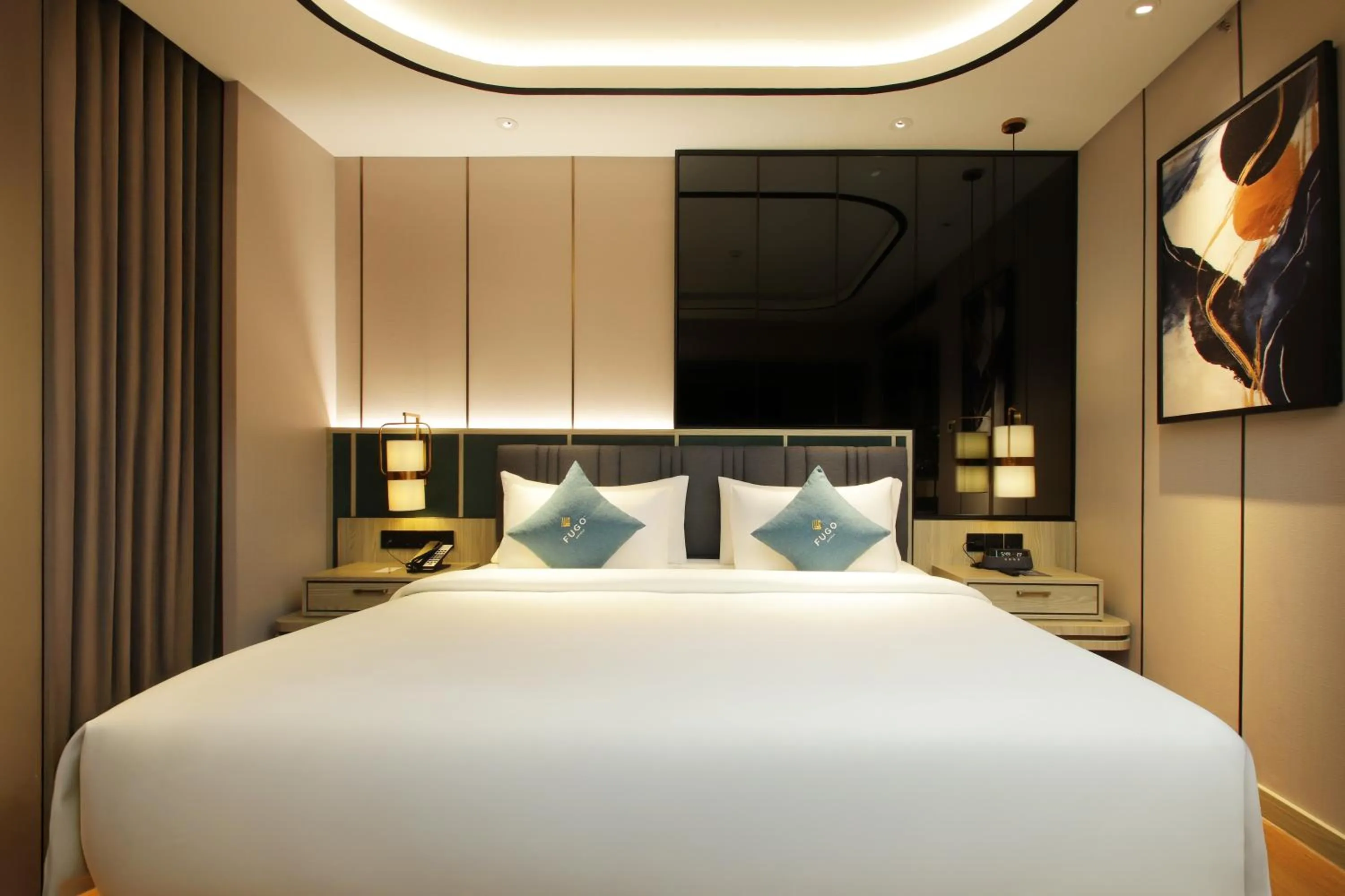 Bedroom, Bed in FUGO Hotel Banjarmasin