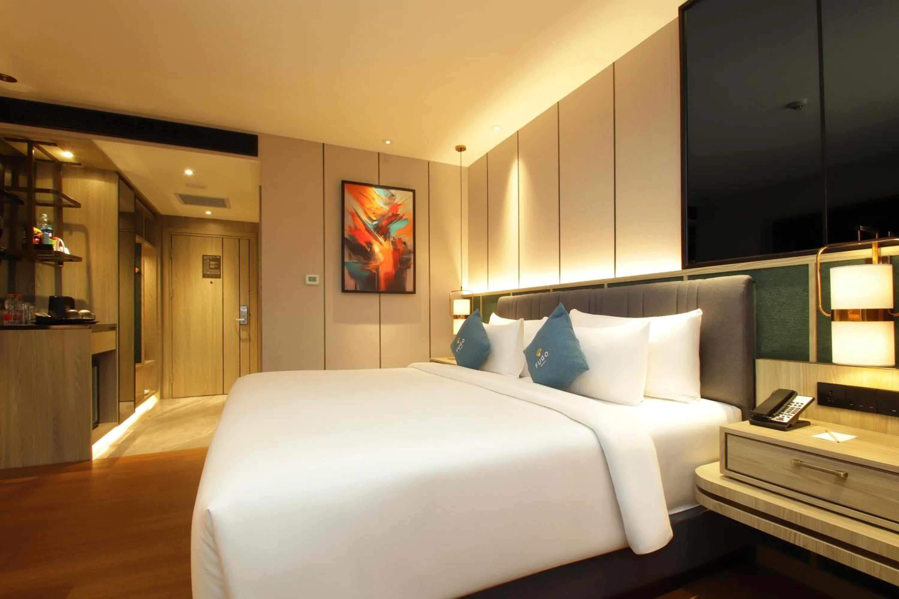 Bedroom, Bed in FUGO Hotel Banjarmasin