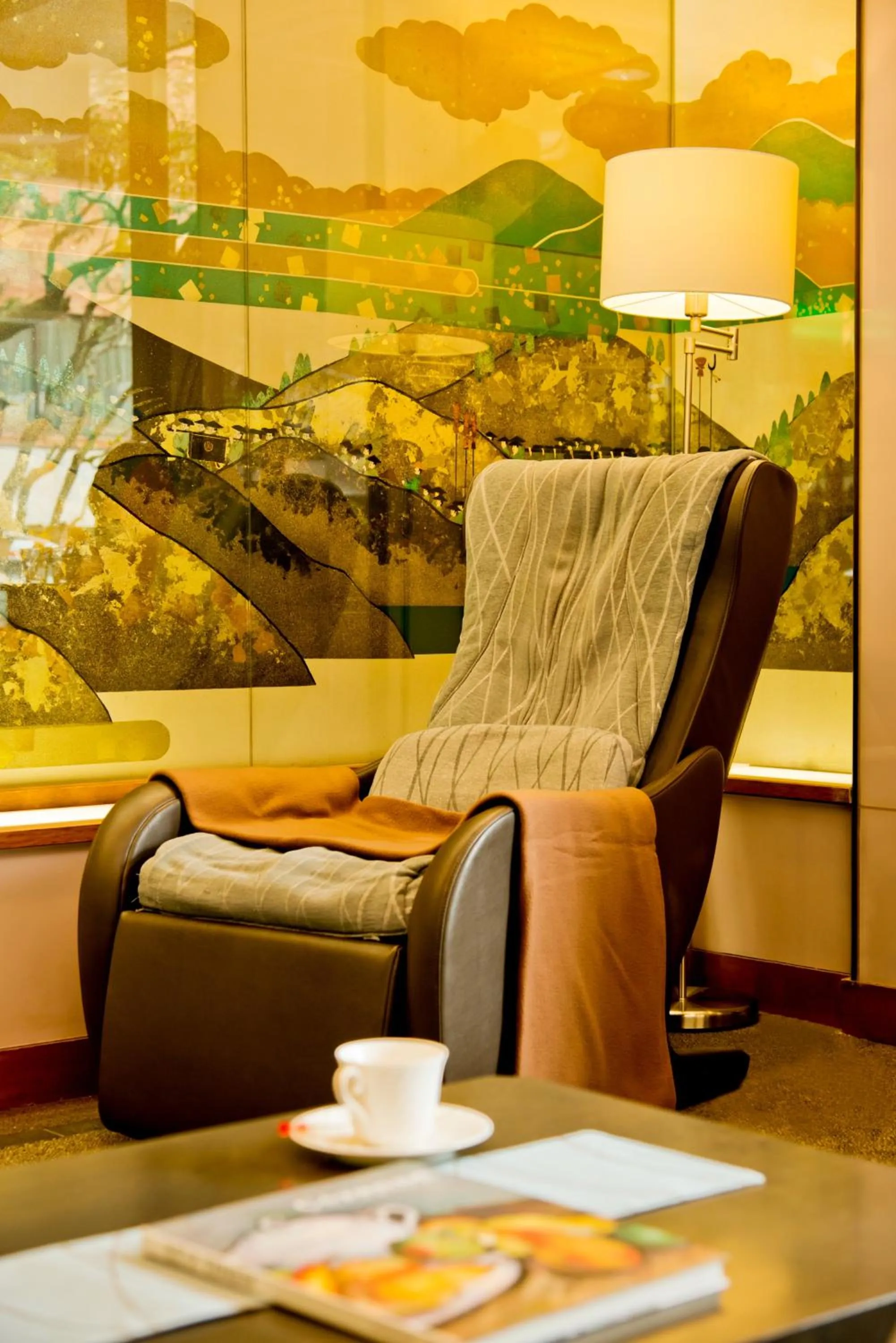 Lobby or reception in Senkei Plaza