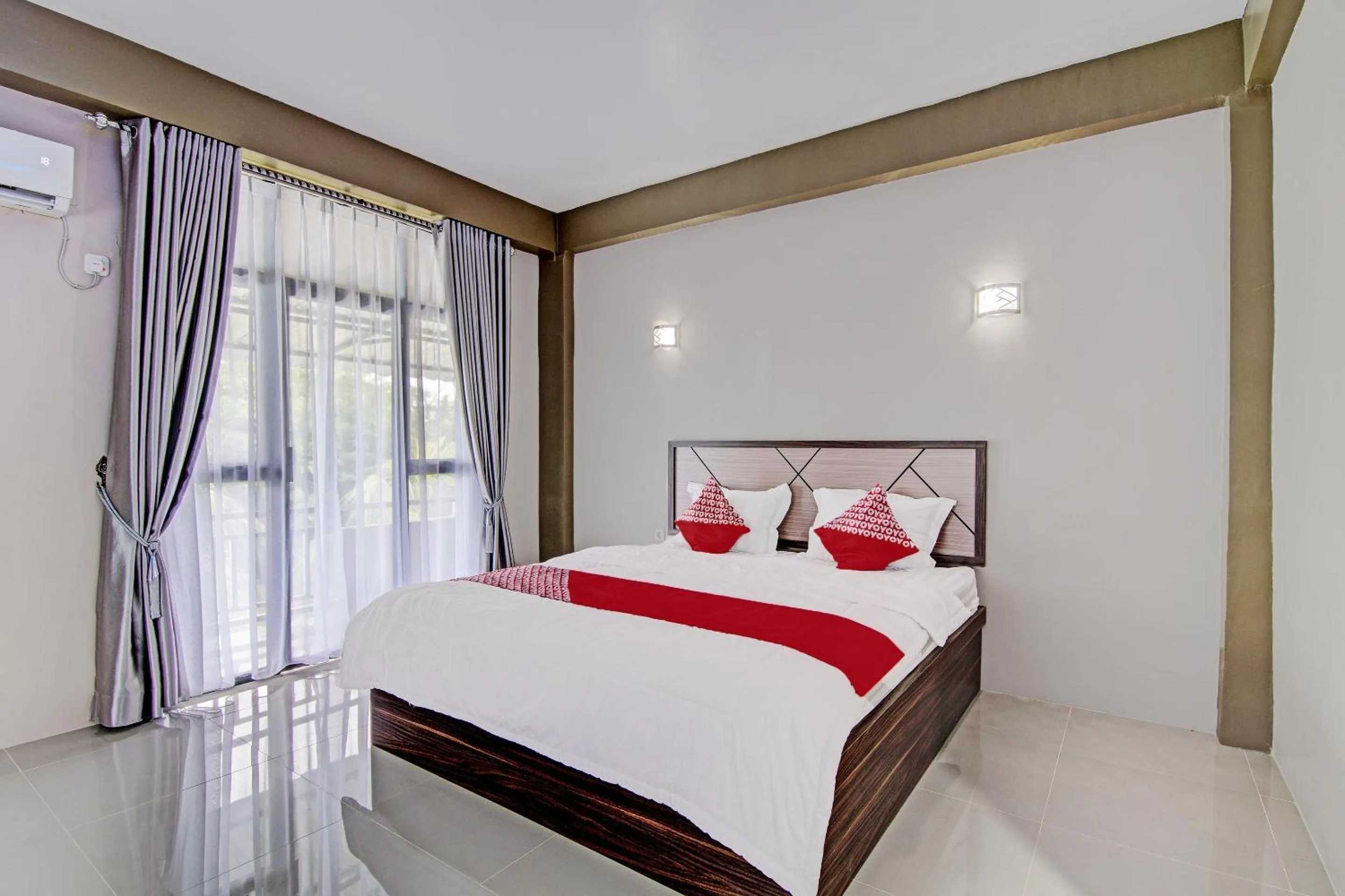 Bedroom, Bed in Hotel O Penginapan Thoybah Syariah Near Pondok Pesantren UMAR BIN KHATAB km 9 garuda sakti