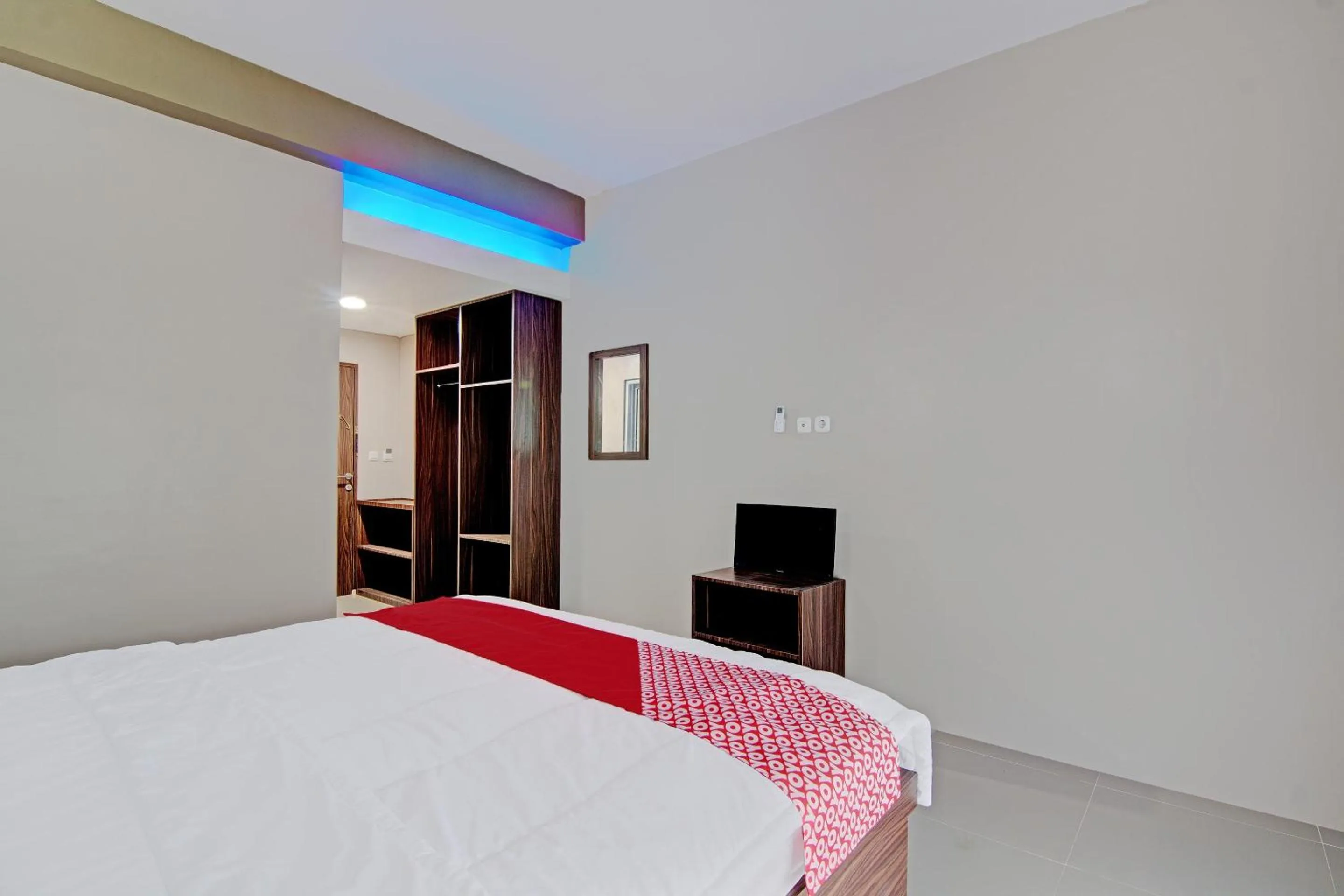 Bedroom, Bed in Hotel O Penginapan Thoybah Syariah Near Pondok Pesantren UMAR BIN KHATAB km 9 garuda sakti