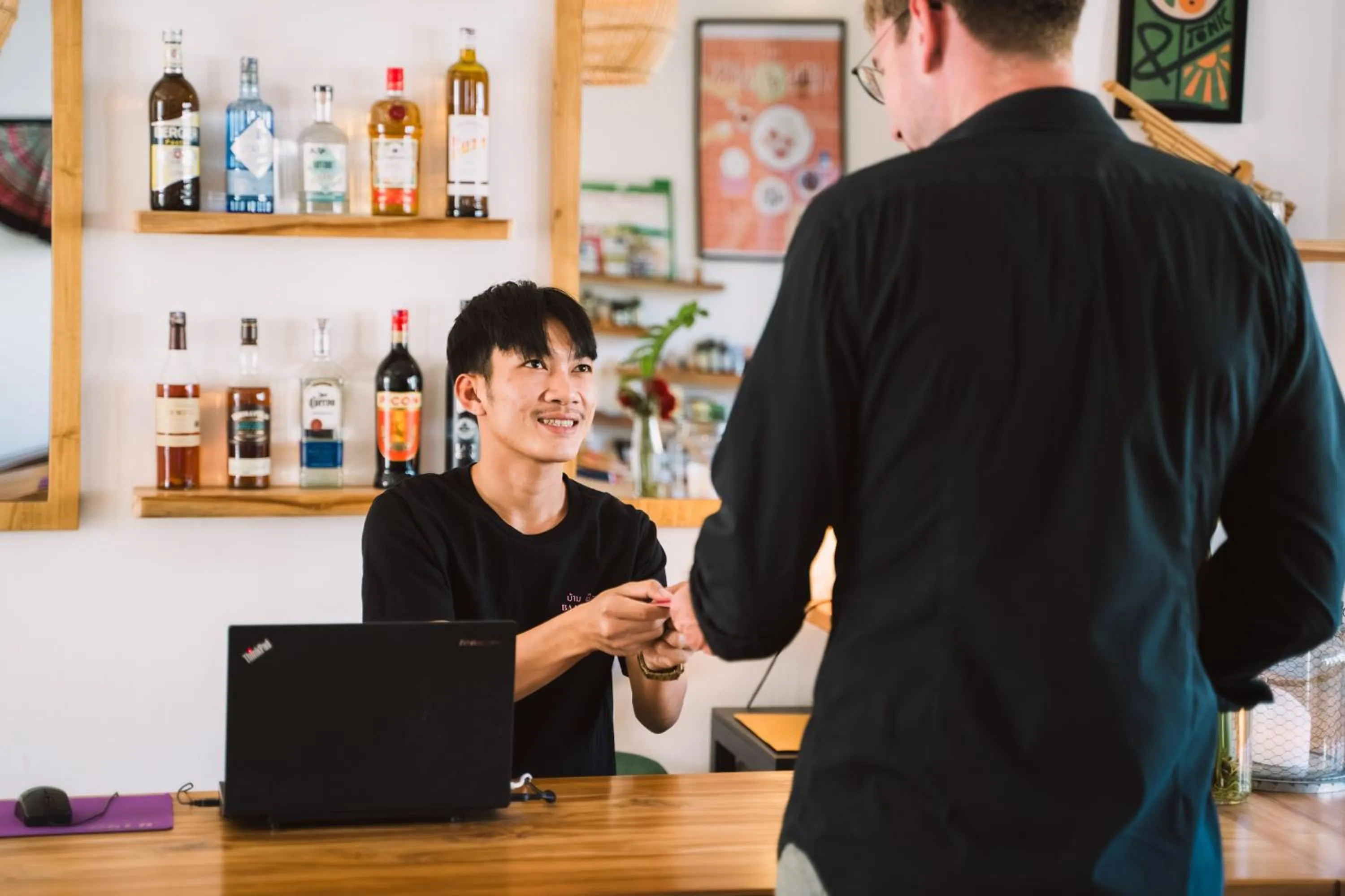 Lobby or reception in Baan Pila
