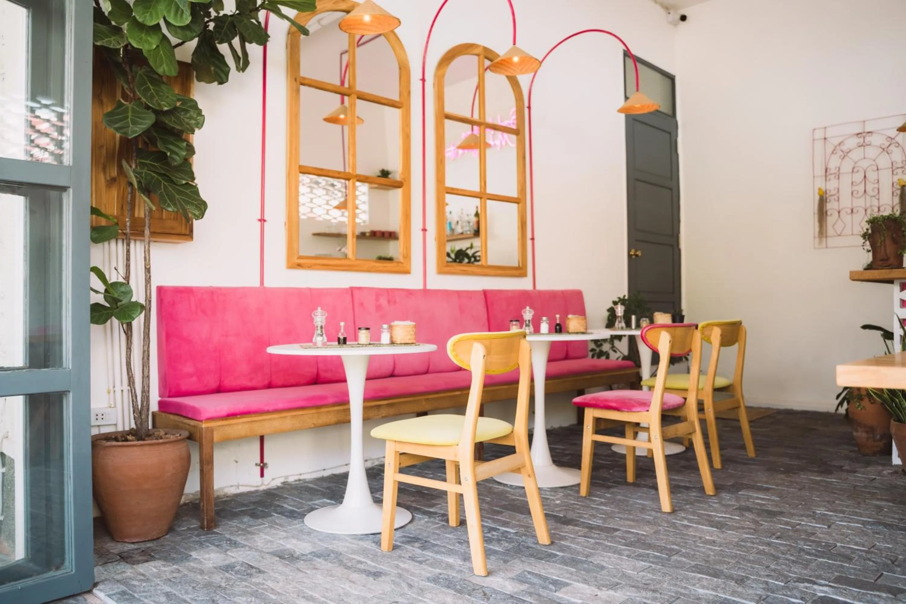 Seating area in Baan Pila