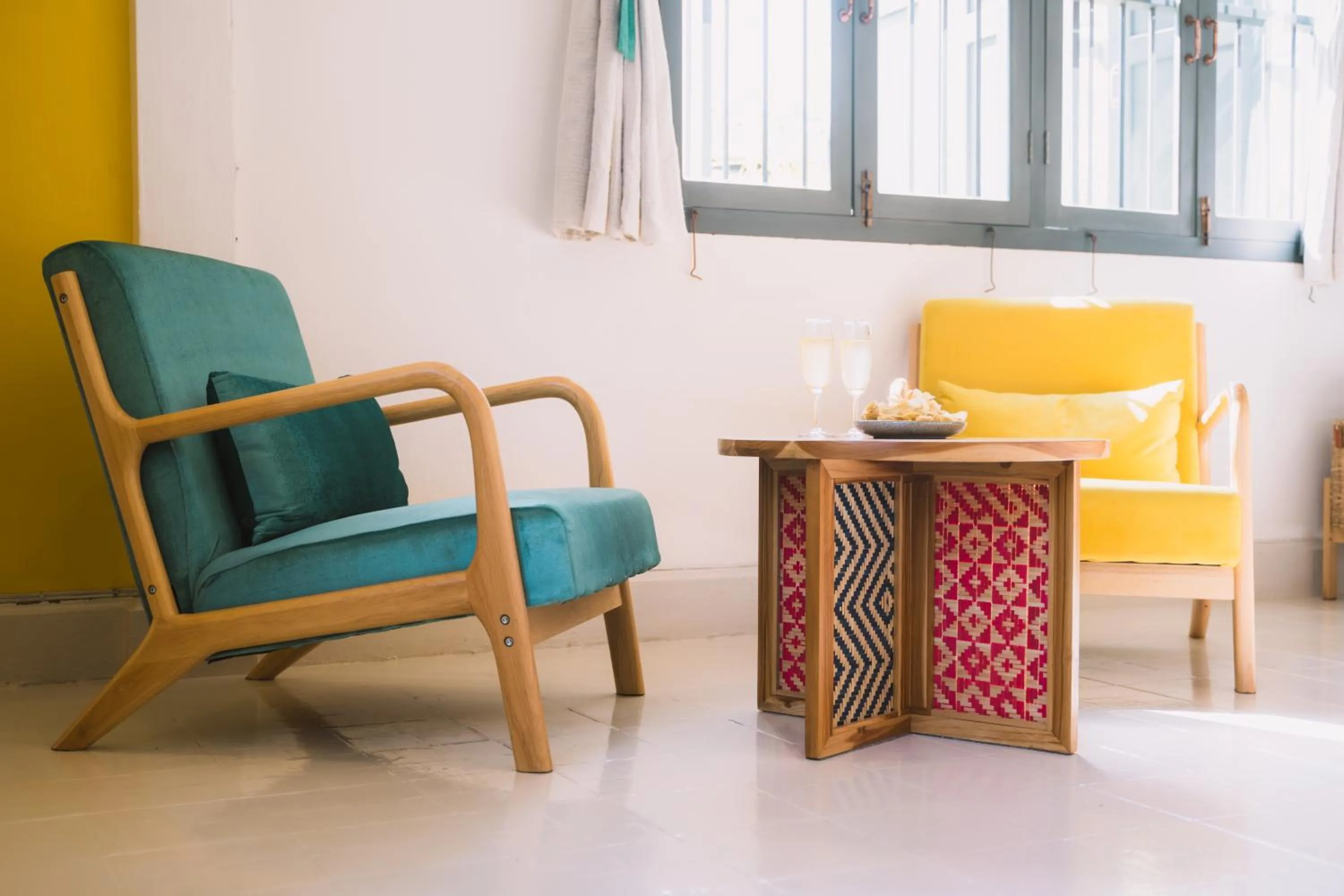 Seating area in Baan Pila