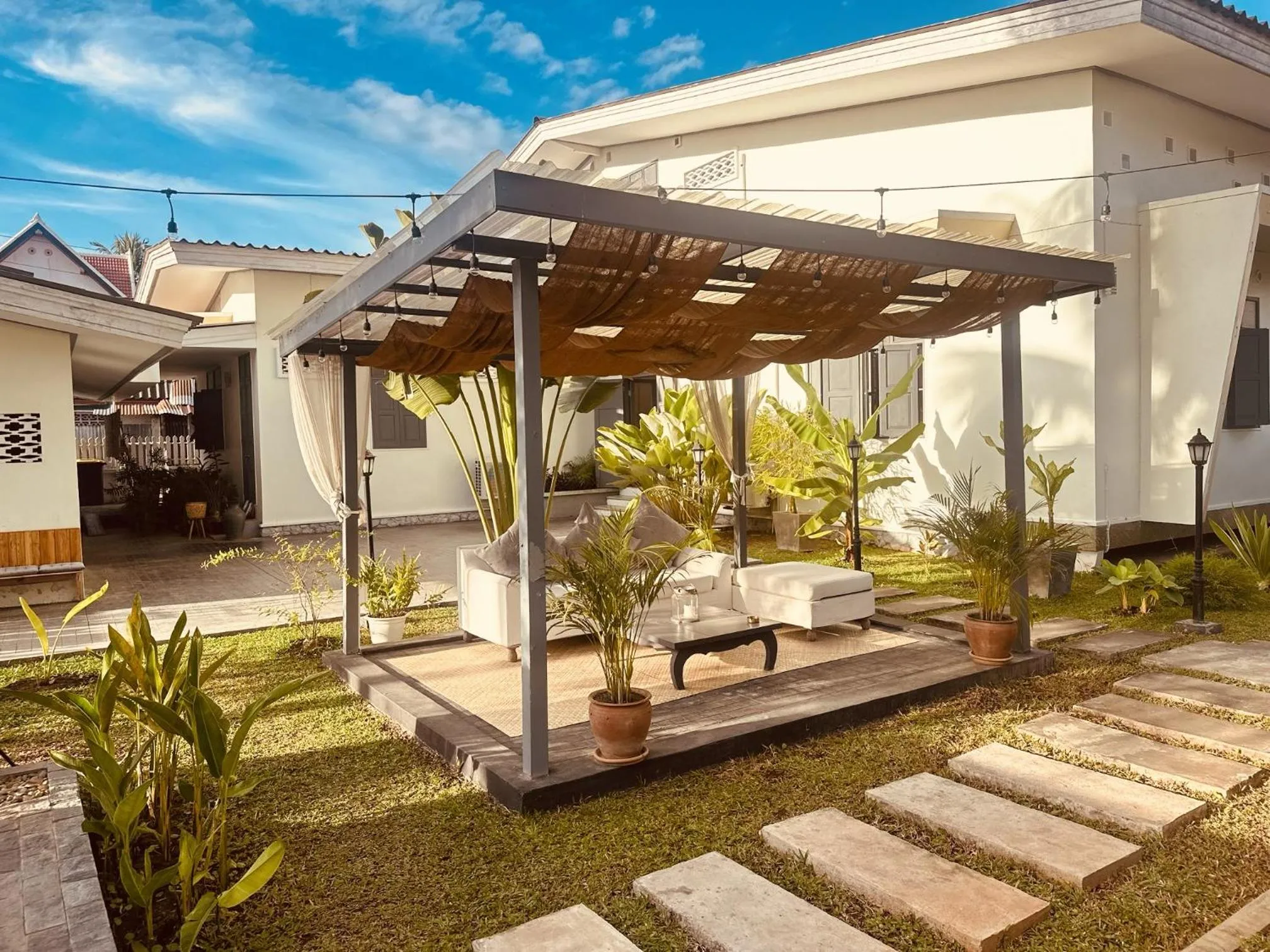 Garden view in Baan Pila