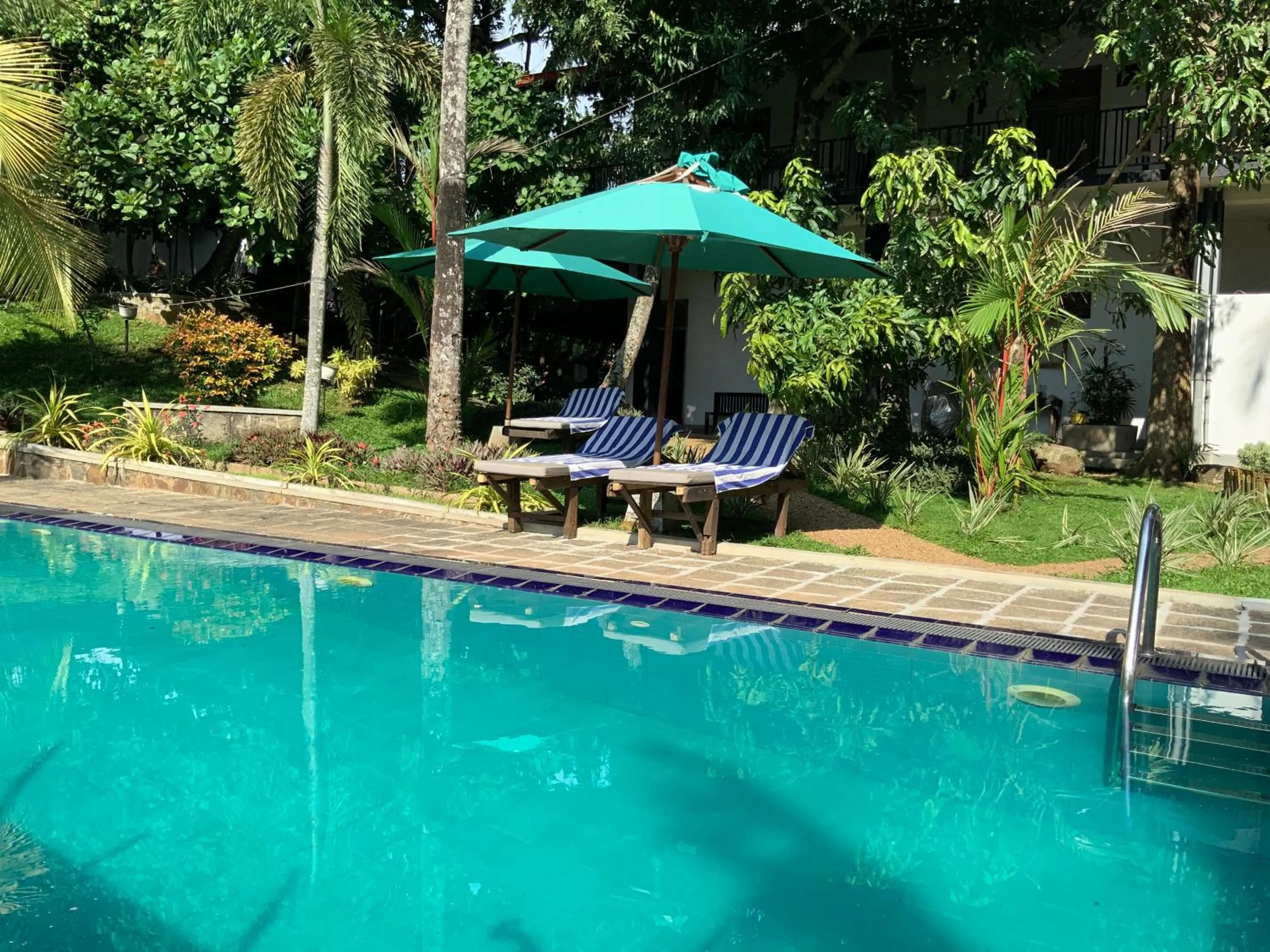 Swimming pool in Lali Villa & Fruit Garden