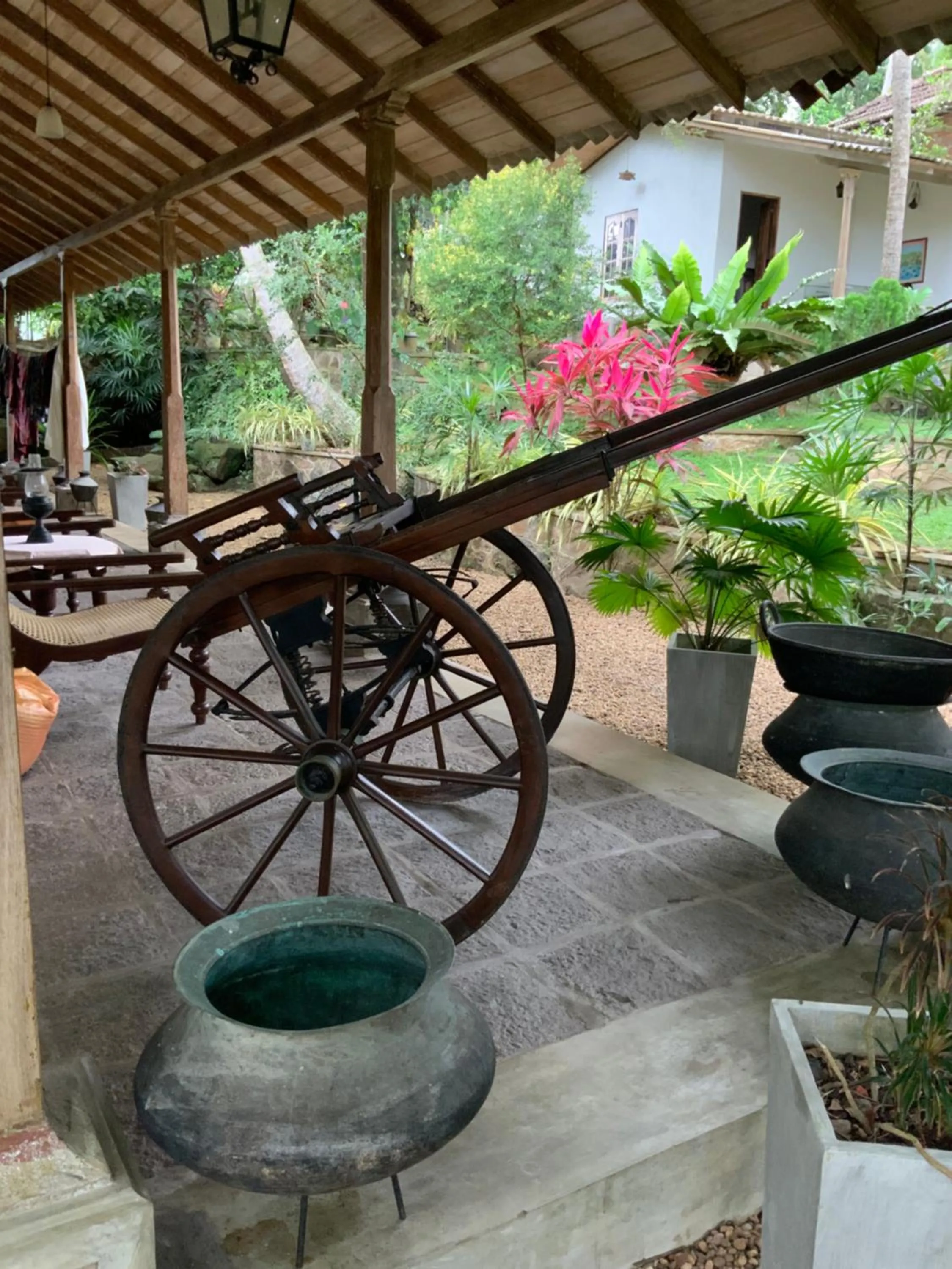 Garden in Lali Villa & Fruit Garden