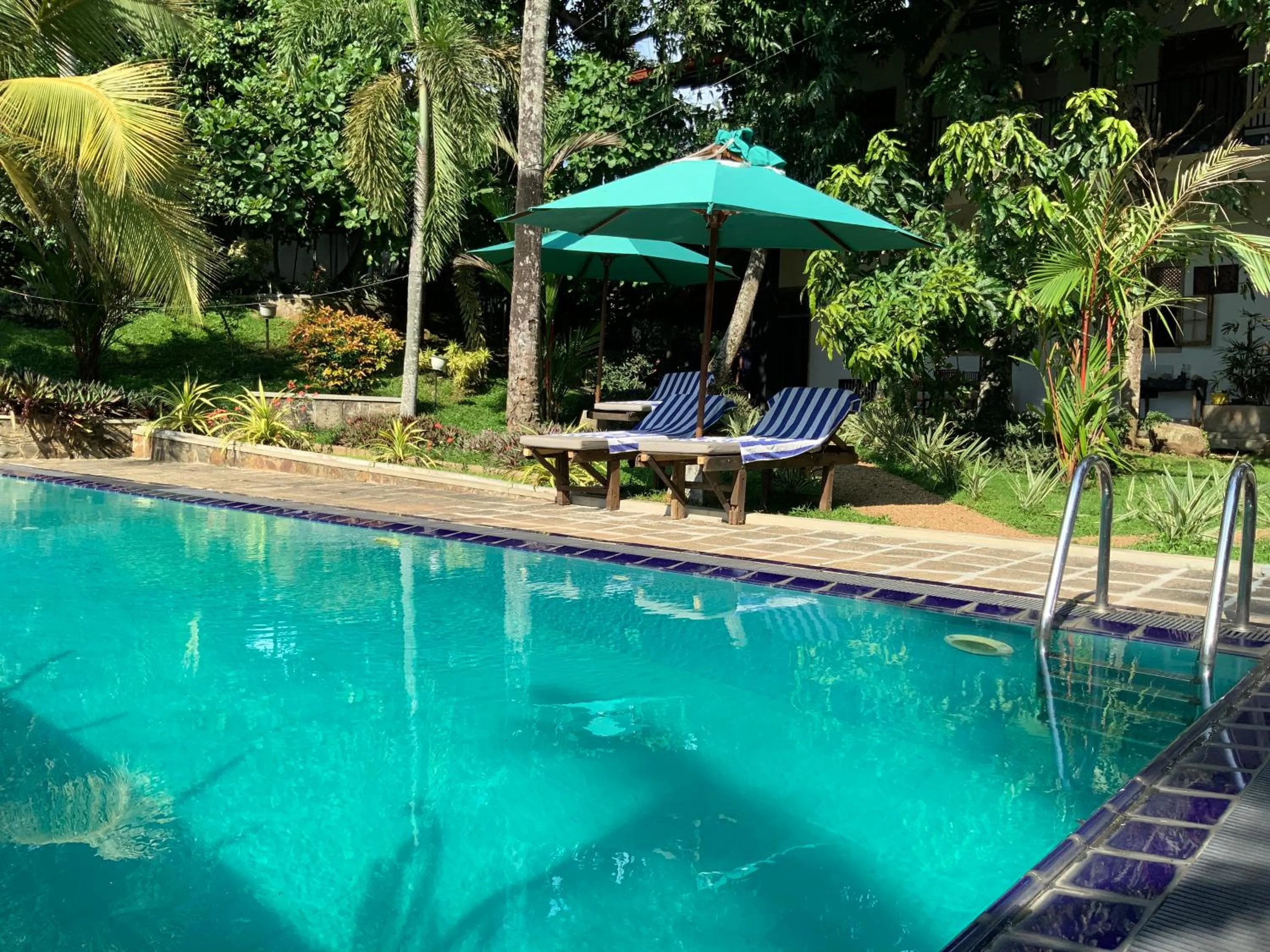 Swimming pool in Lali Villa & Fruit Garden