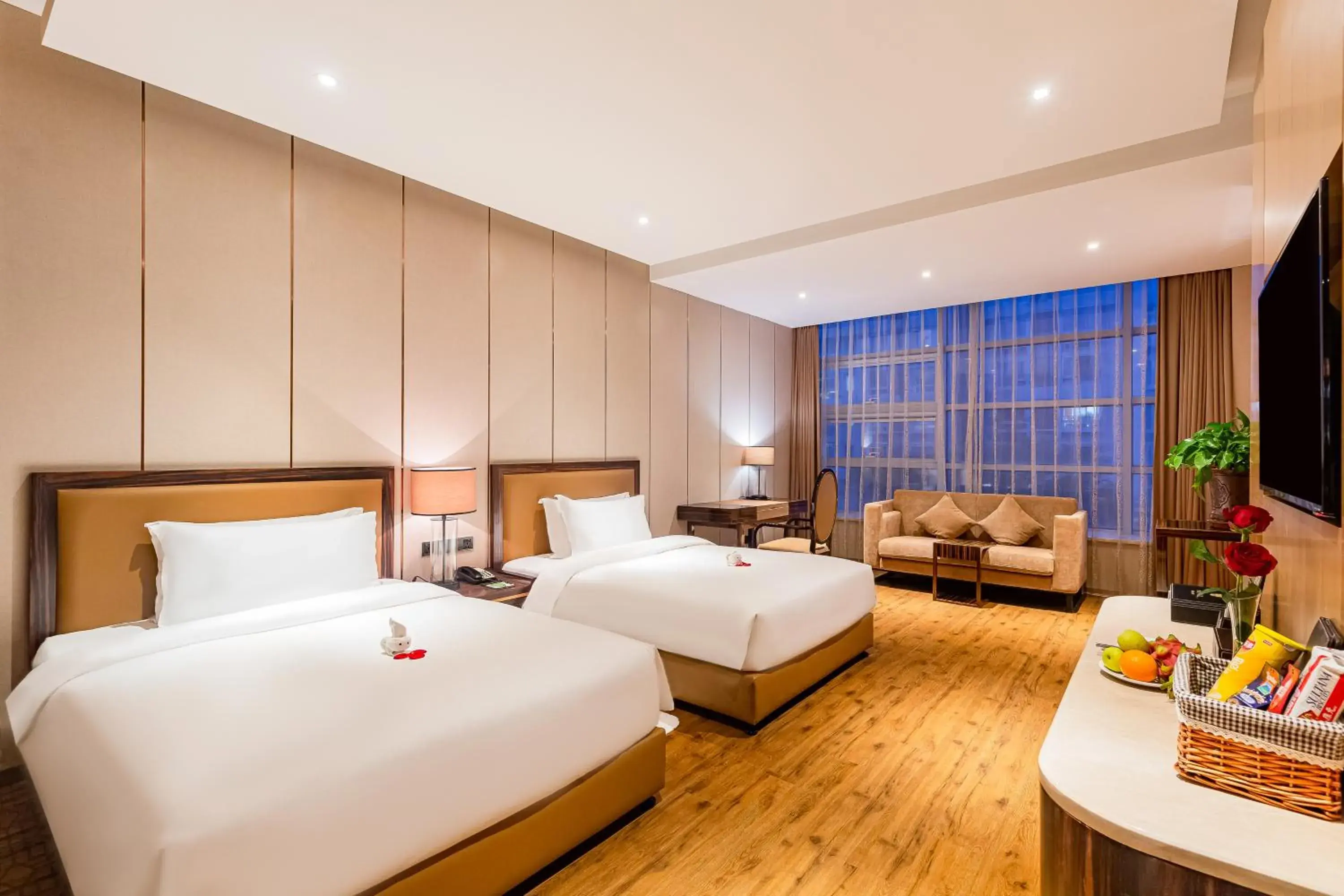 Business Twin Room in Palace International Hotel Beijing Business Twin Room in Palace International Hotel Beijing
