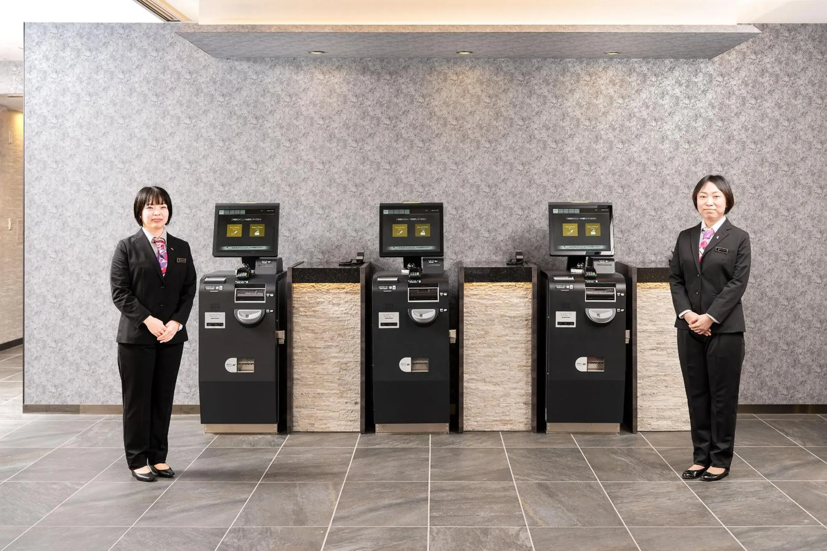 Lobby or reception in Shizutetsu Hotel Prezio Osaka Shinsaibashi Lobby or reception in Shizutetsu Hotel Prezio Osaka Shinsaibashi