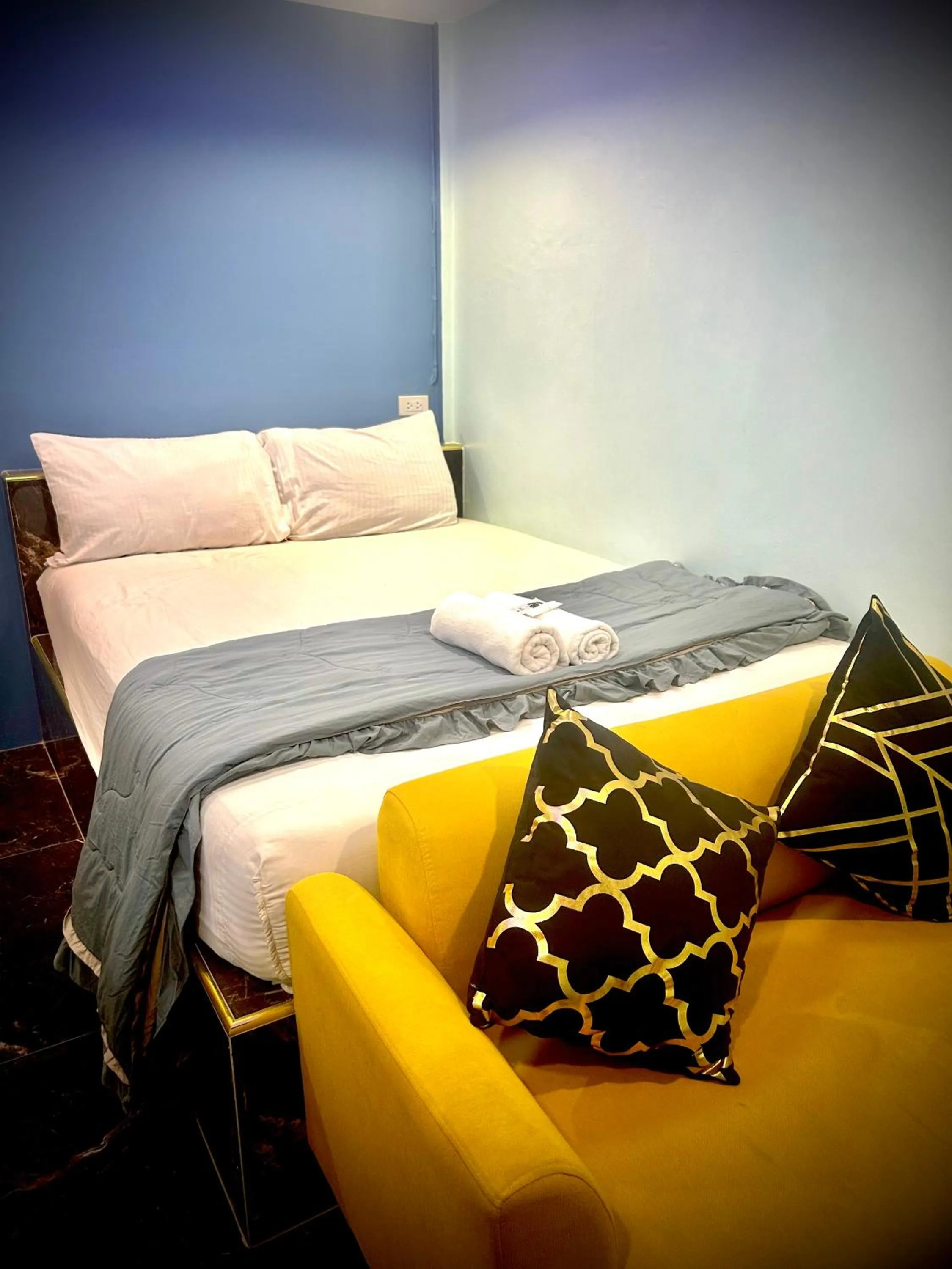 Bed in Bankhunchang Ramkhamhaeng hotel