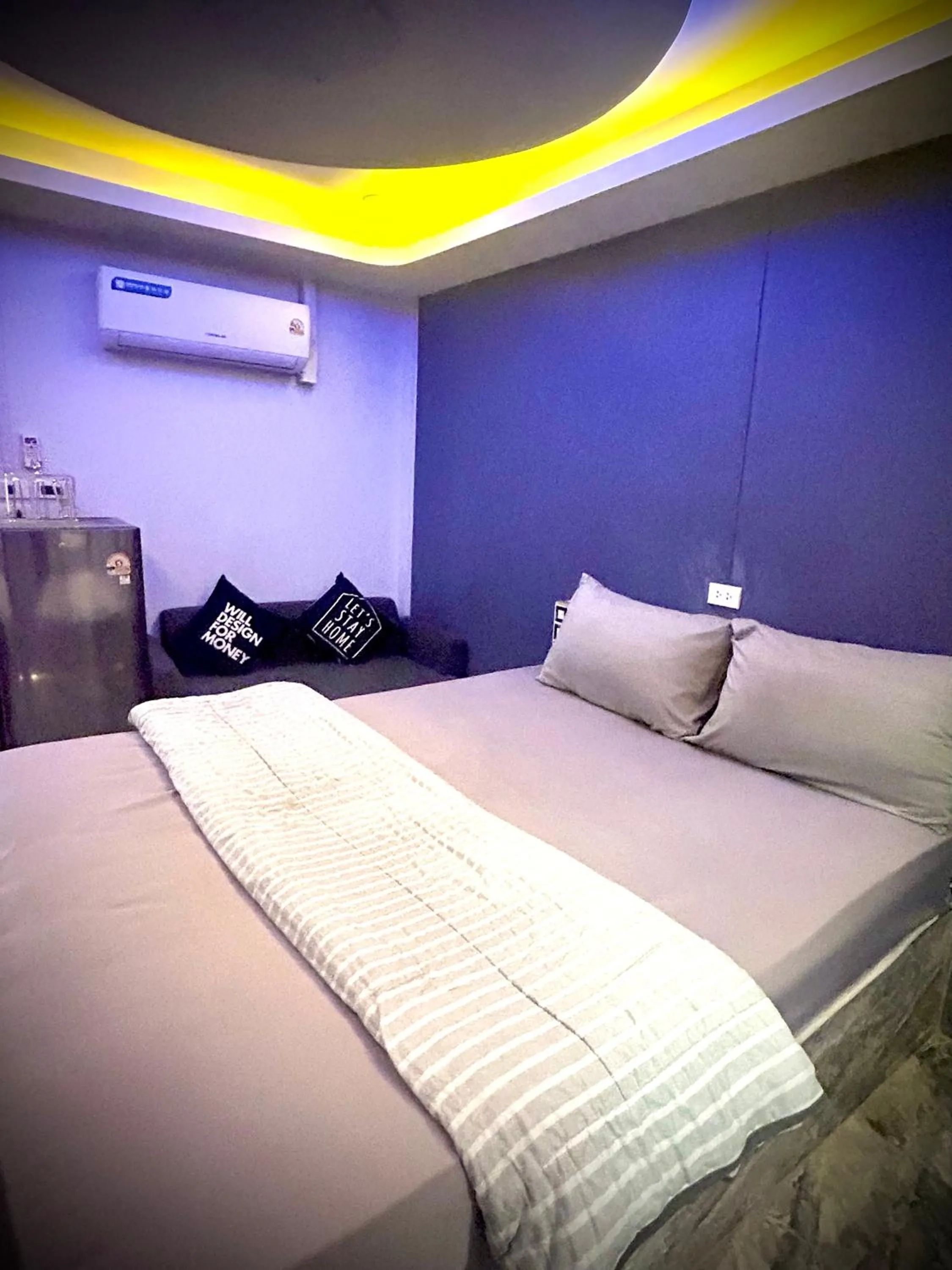 Bed in Bankhunchang Ramkhamhaeng hotel