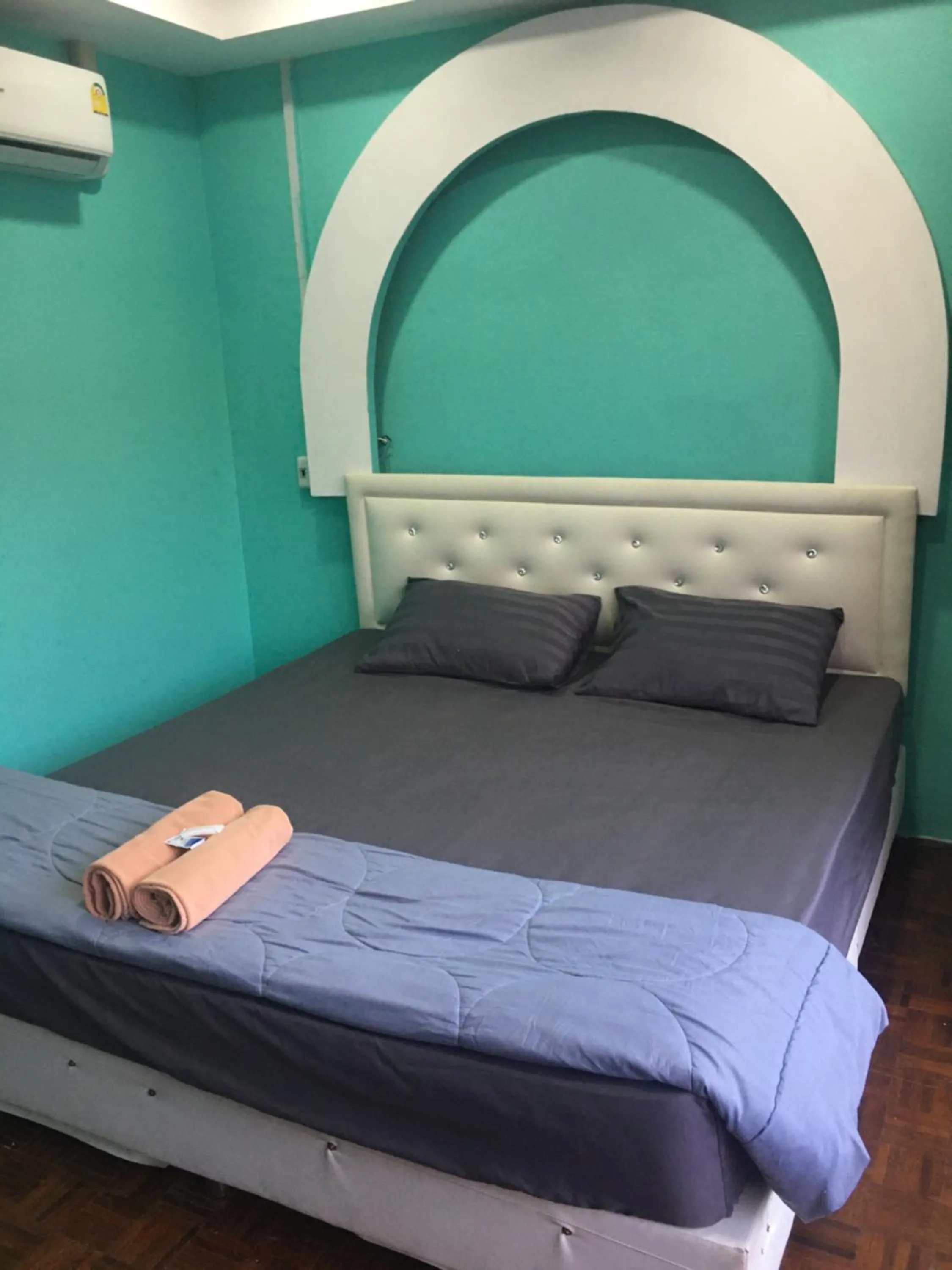 Bed in Bankhunchang Ramkhamhaeng hotel