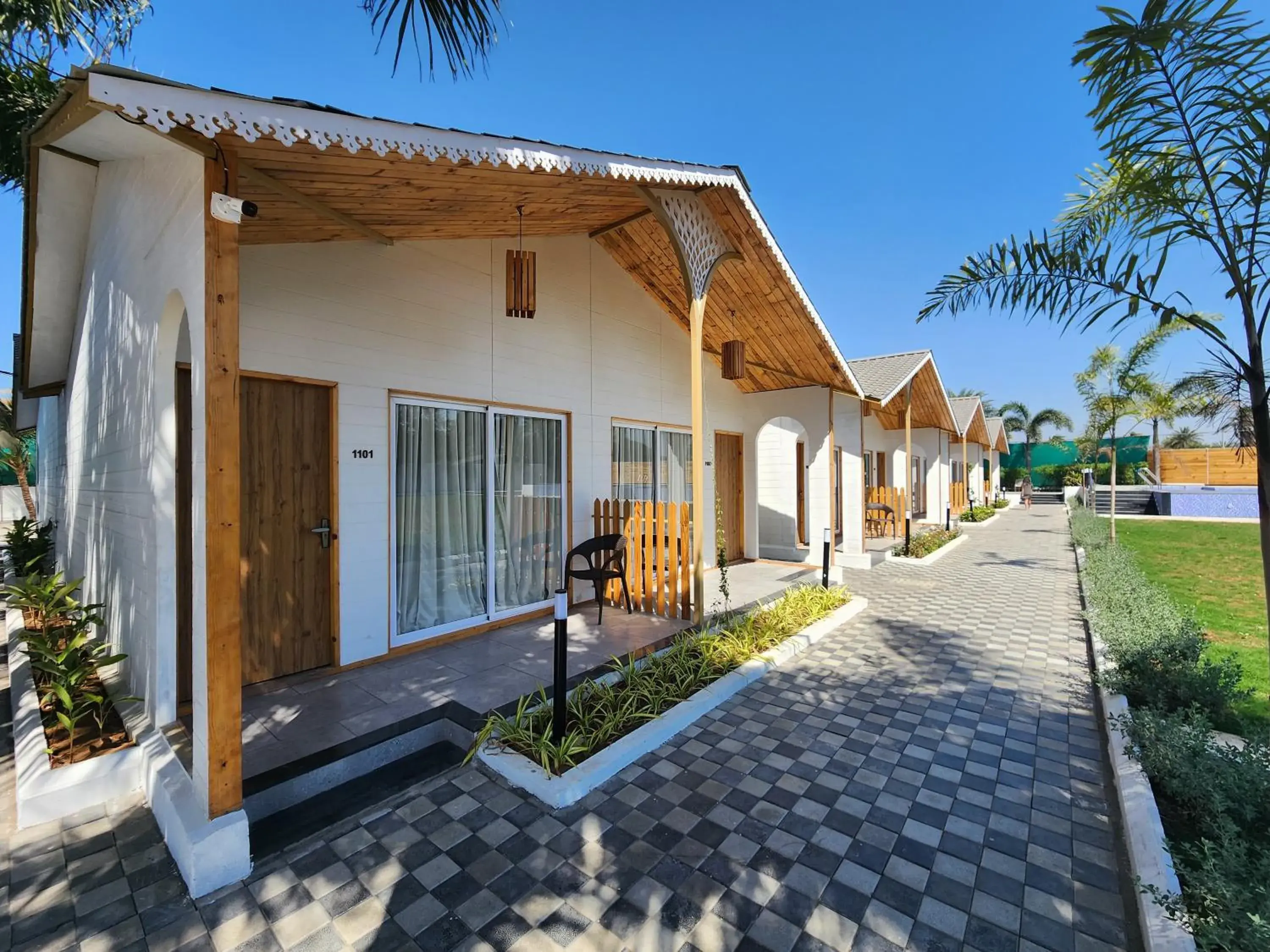 Garden view in VITS Daman Devka Beach Garden view in VITS Daman Devka Beach