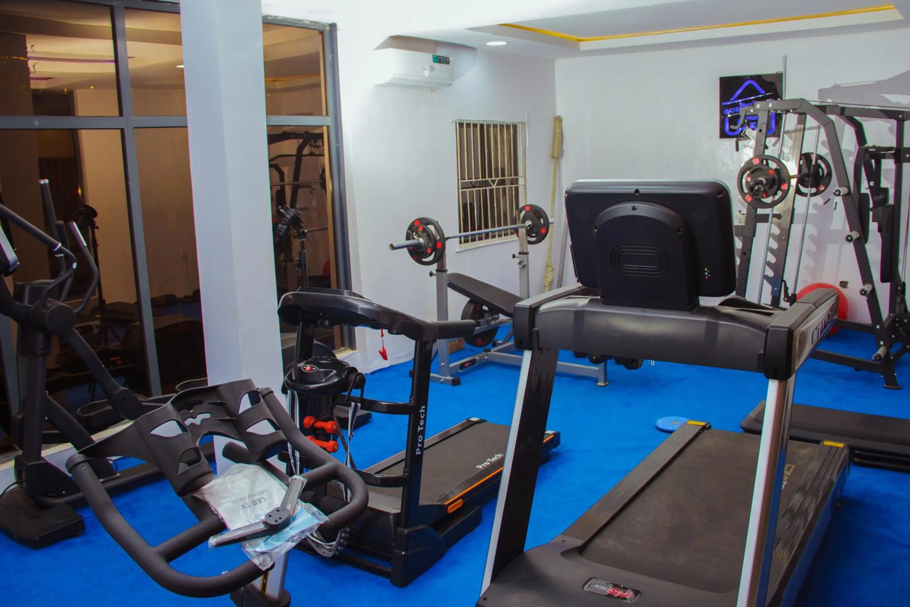 Fitness centre/facilities in Go2Hotel45