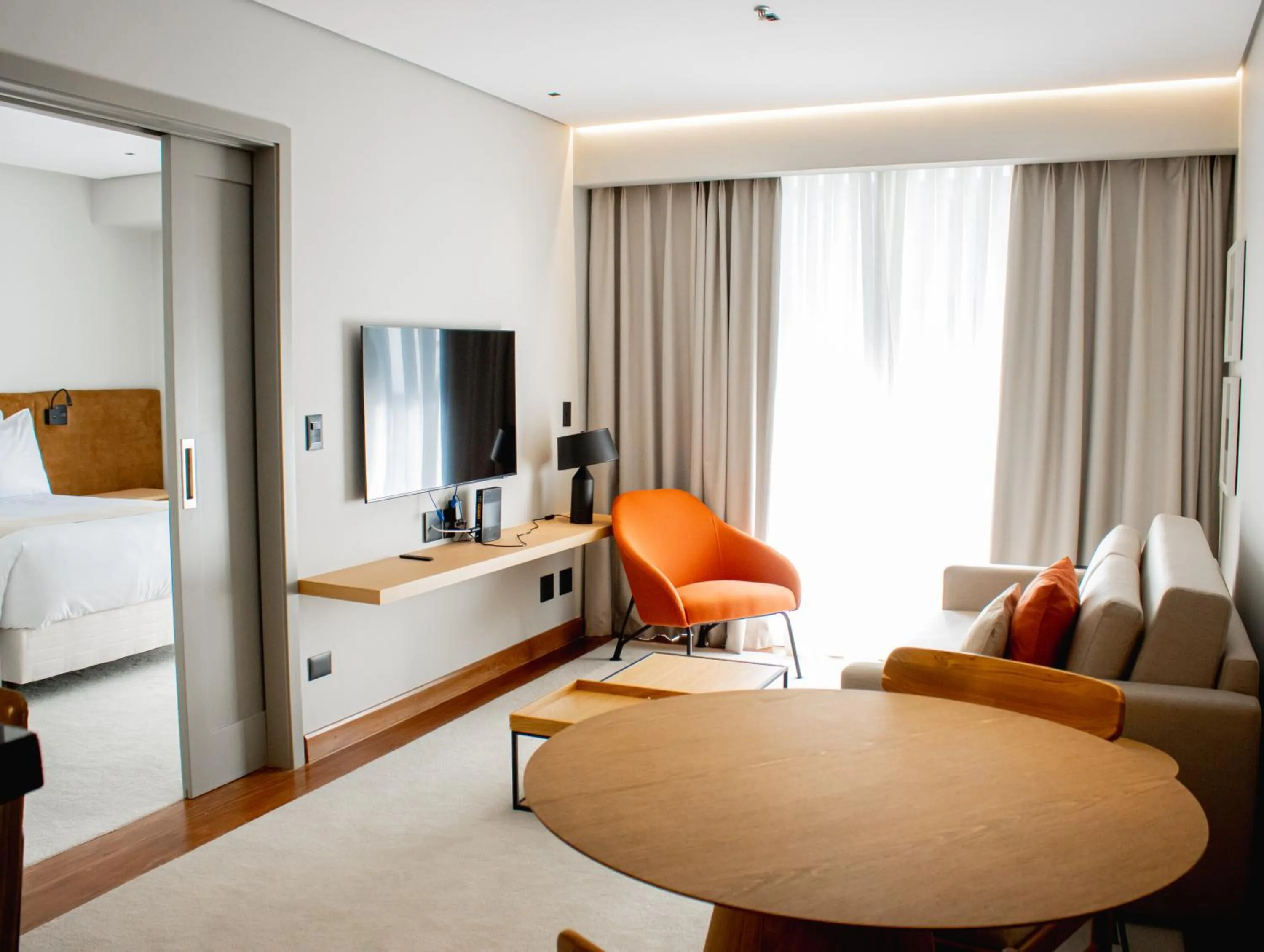 Seating area in Roomo Transamerica SP GeorgeV Itaim Bibi