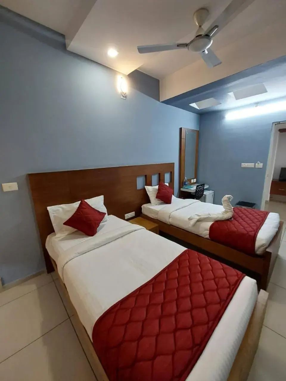 Bed in Sharp Suites Bed in Sharp Suites