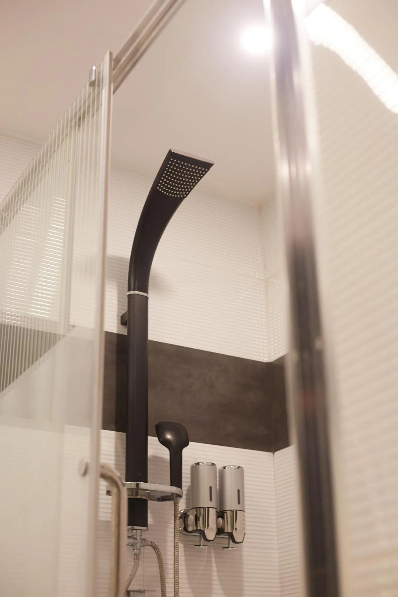 Shower in The Blu Hotel