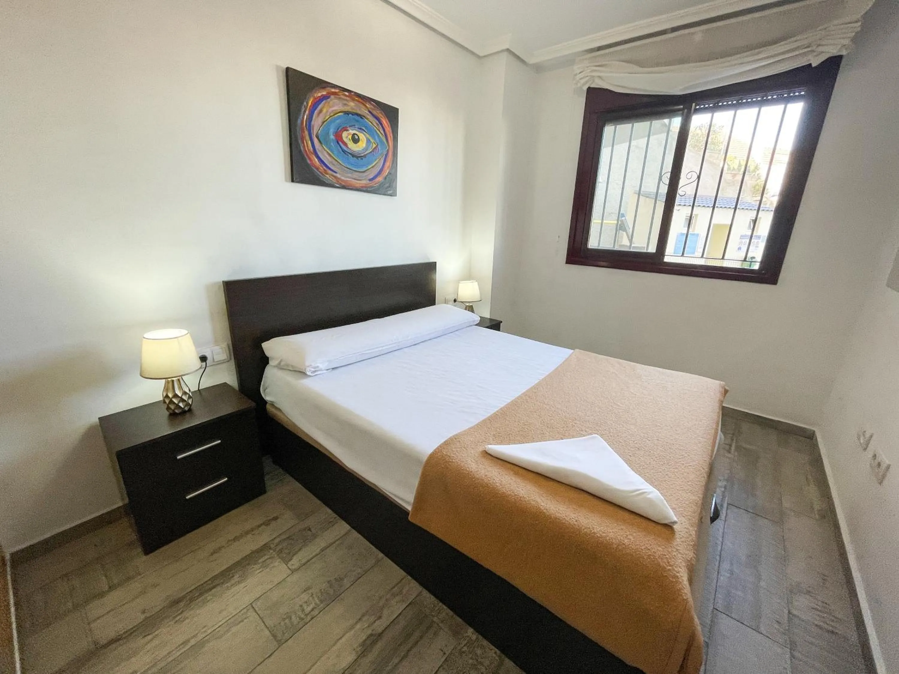 Bed in Apartamentos Mirador del Castillo 3000
