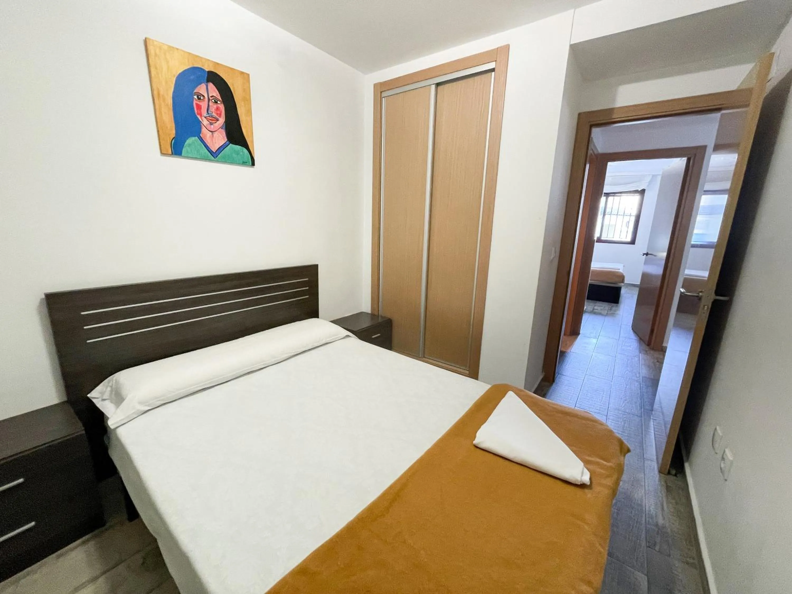 Bed in Apartamentos Mirador del Castillo 3000