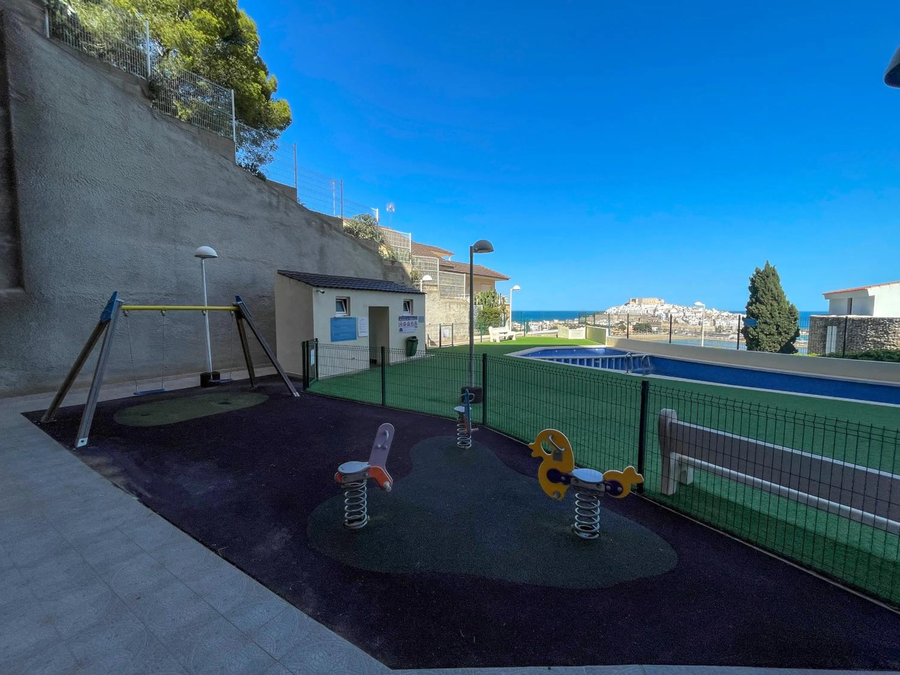 Children play ground in Apartamentos Mirador del Castillo 3000