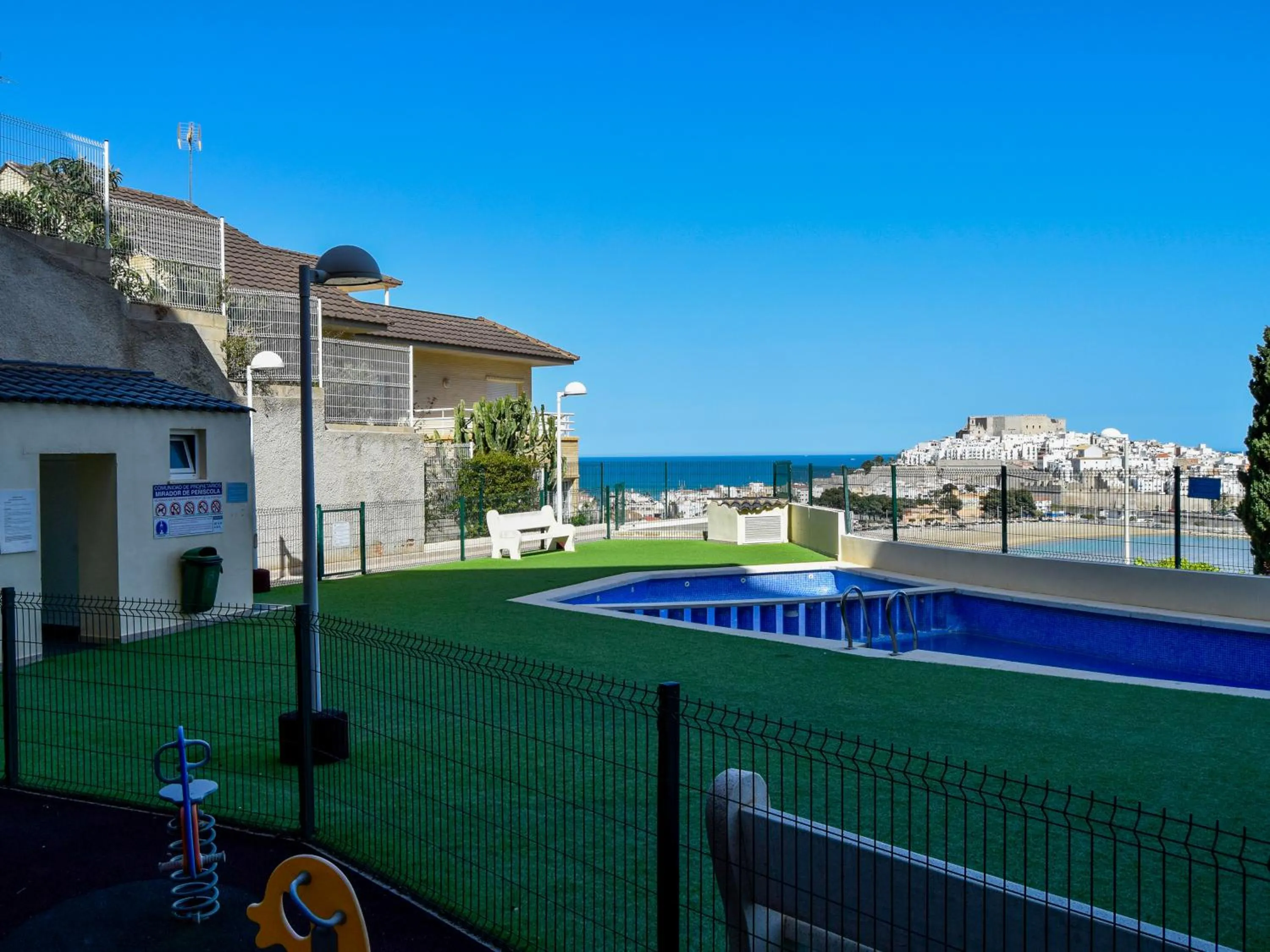 Sea view in Apartamentos Mirador del Castillo 3000