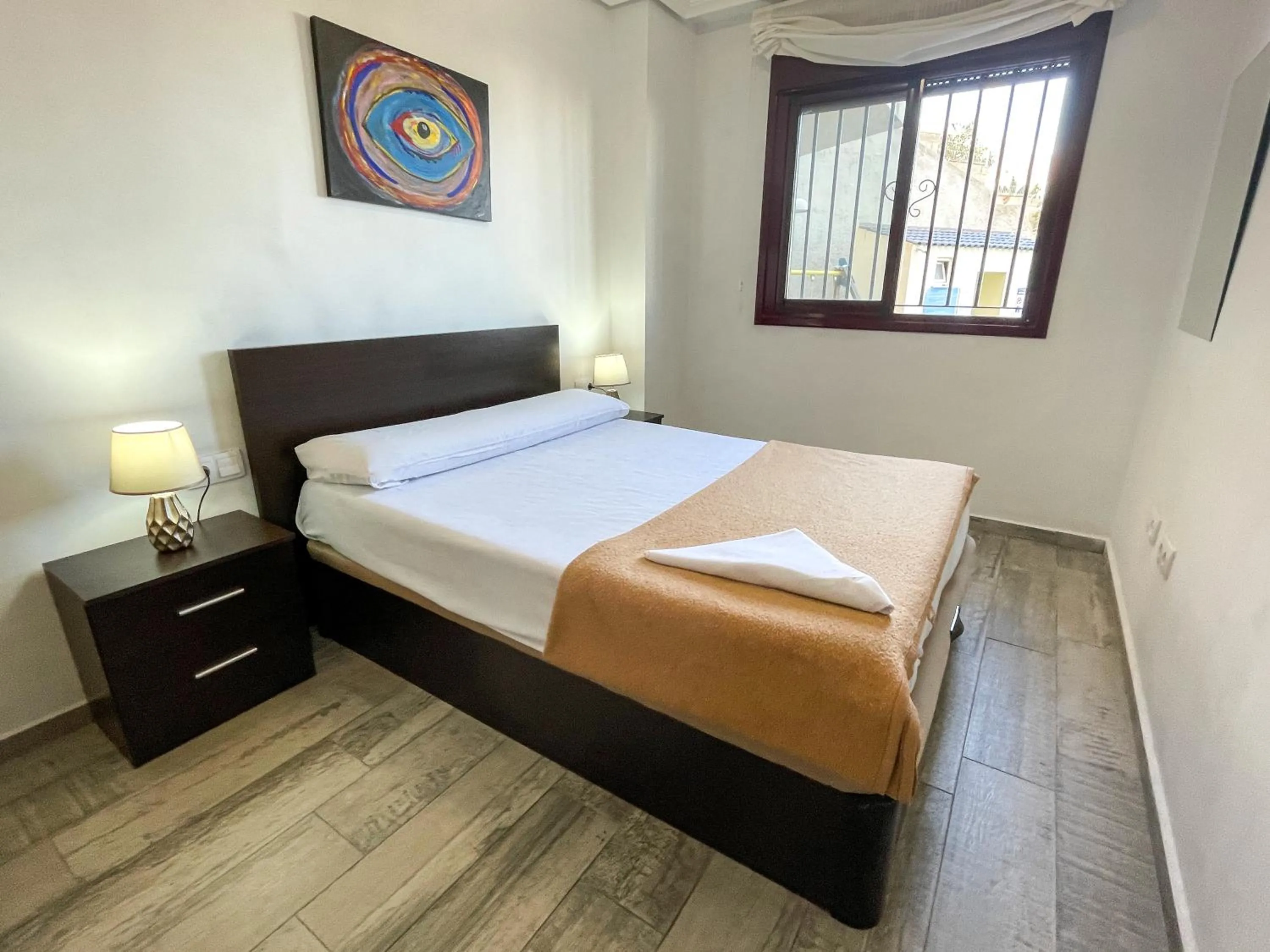 Bed in Apartamentos Mirador del Castillo 3000