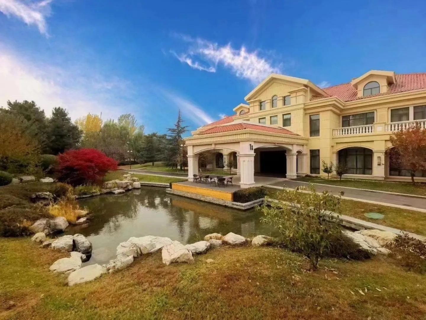 Garden in HeBei Cuipingshan Guest House