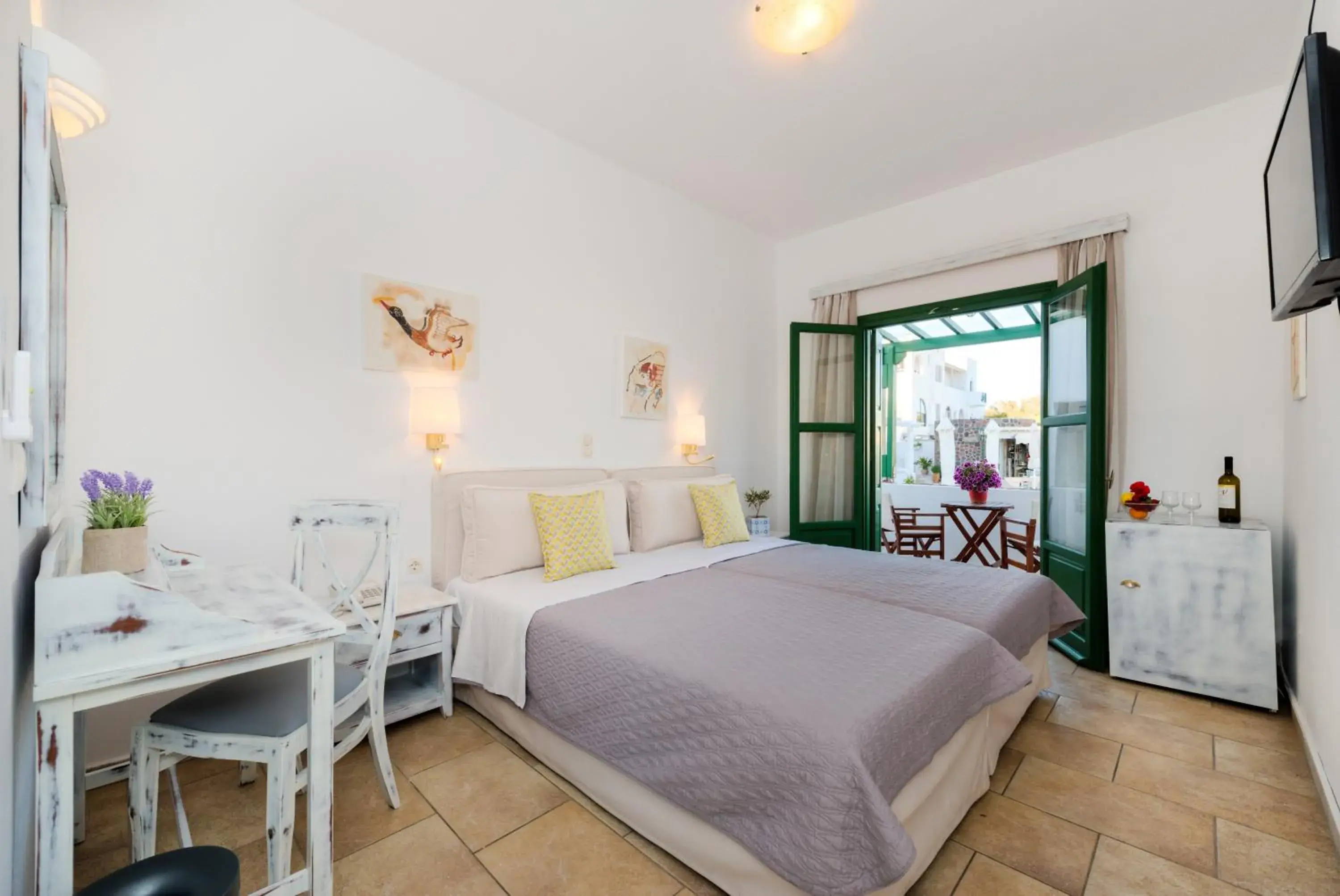 Bedroom, Bed in Hotel Mathios Bedroom, Bed in Hotel Mathios