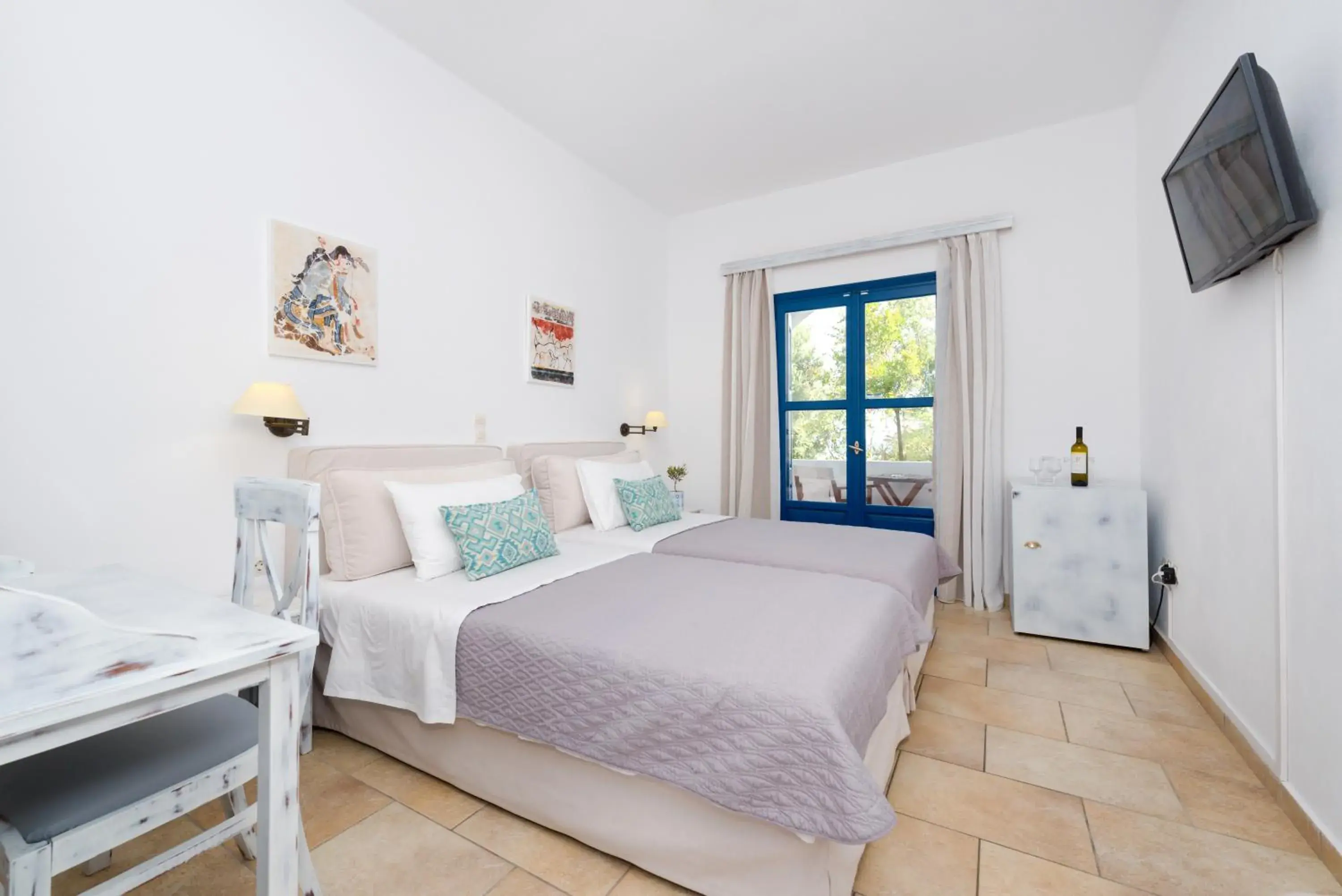 Bedroom, Bed in Hotel Mathios Bedroom, Bed in Hotel Mathios