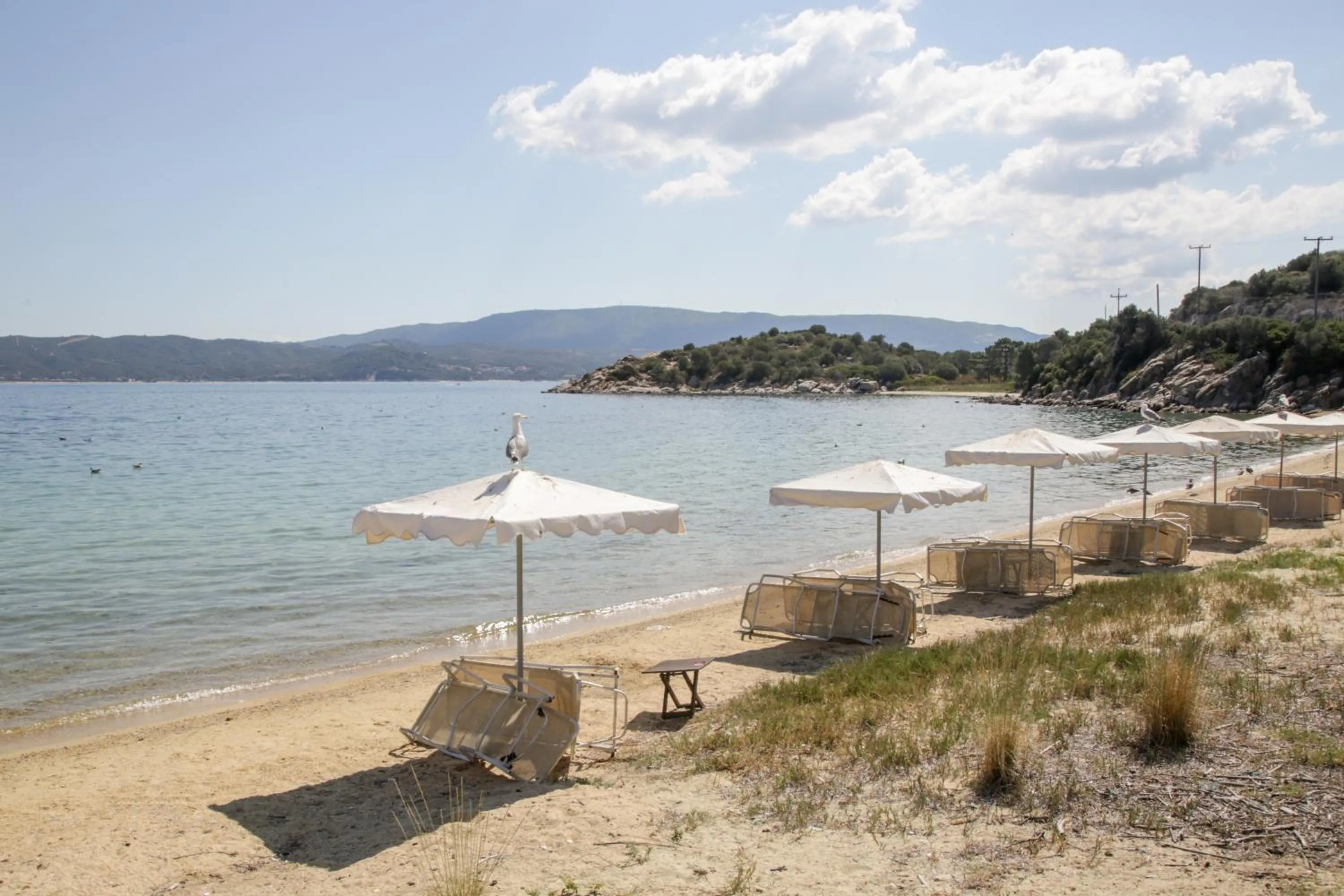 Beach in Agionissi Resort