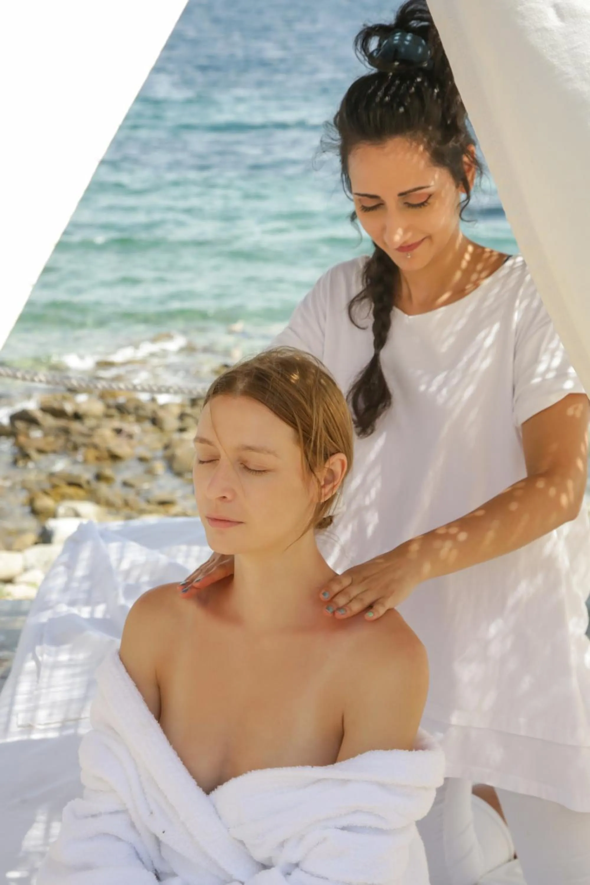 People in Agionissi Resort